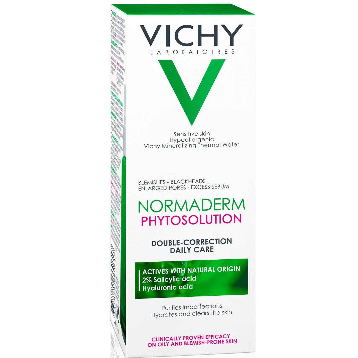 Vichy Normaderm Phytosolution Double-Correction Daily Care η 1η Καθημερινή Φροντίδα Διπλής Δράσης Ενάντια των Ατελειών 50ml
