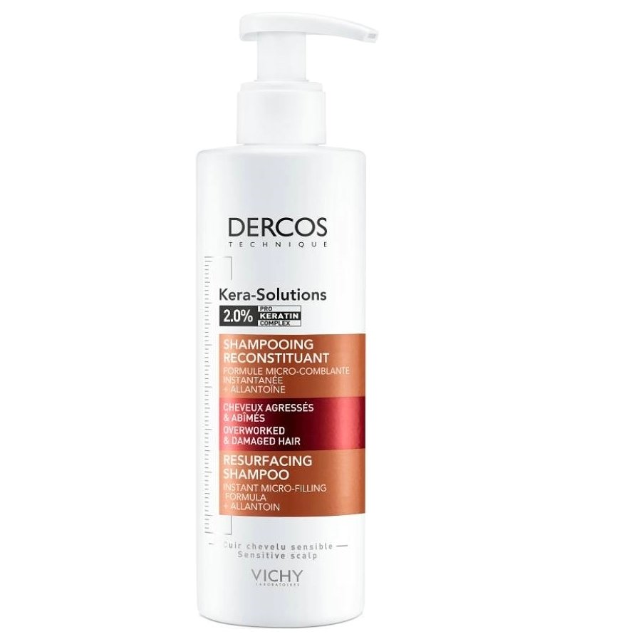Vichy Dercos Kera-Solutions Resurfacing Σαμπουάν για Ξηρά Μαλλιά 250ml