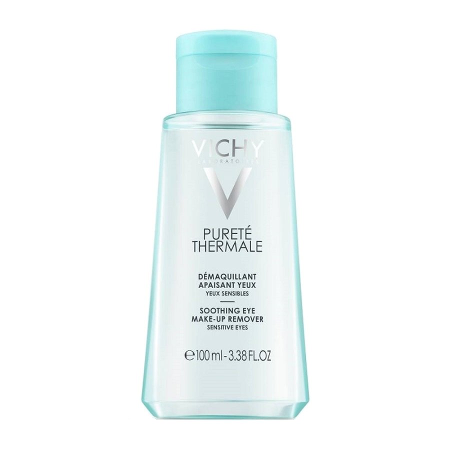 Vichy Purete Thermale Soothing Eye Make-Up Remover Ντεμακιγιάζ Mατιών για Eυαίσθητα Mάτια 100ml