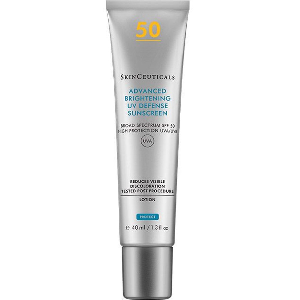 SkinCeuticals Skinceuticals Advanced Brightening UV Defense Sunscreen Spf50 Αντηλιακό Προσώπου Υψηλής Προστασίας Ενάντια στις Δυσχρωμίες για Ομοιόμορφη Επιδερμίδα & Χρωματικό Τόνο 40ml