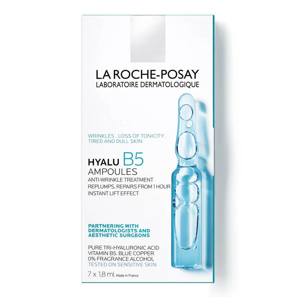 La Roche-Posay Hyalu B5 Ampoules Αντιρυτιδική Φροντίδα για Άμεσο Αποτέλεσμα Lifting 7 Ampoules x 1,8ml