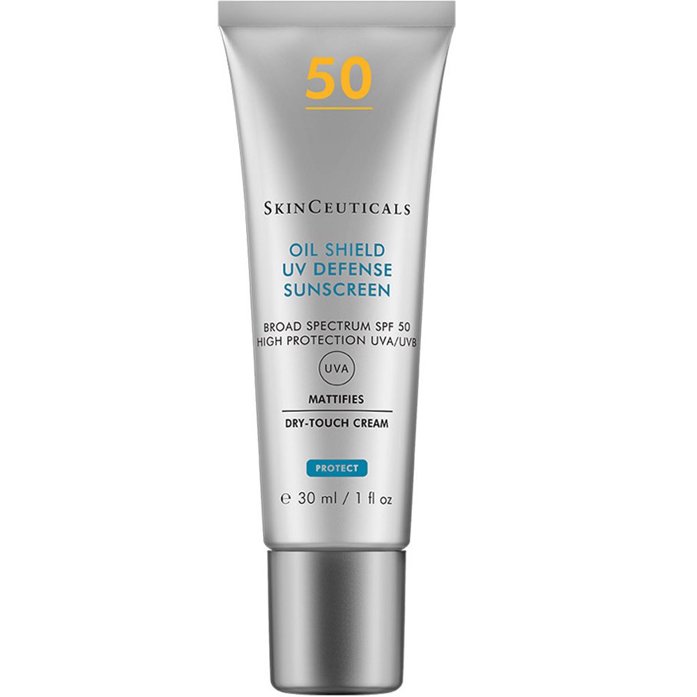 SkinCeuticals Skinceuticals Oil Shield UV Defense Sunscreen Spf50 Λεπτόρρευστο Αντηλιακό Προσώπου Κατά της Λιπαρότητας Υψηλής Προστασίας Ευρέος Φάσματος με Ματ Αποτέλεσμα 30ml