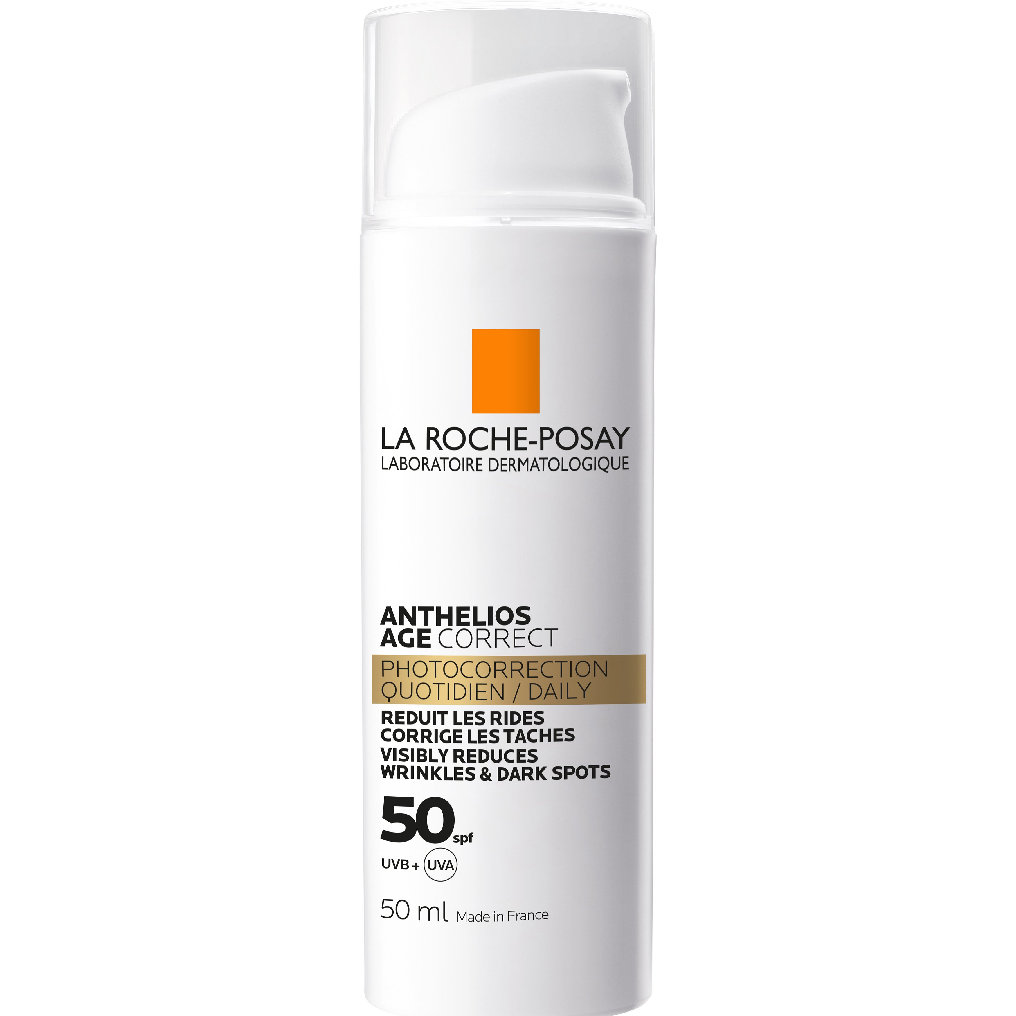 La Roche-Posay Anthelios Age Correct Phytocorrection Daily Light Cream Spf50 Αντηλιακή Αντιγηραντική Κρέμα Προσώπου 50ml