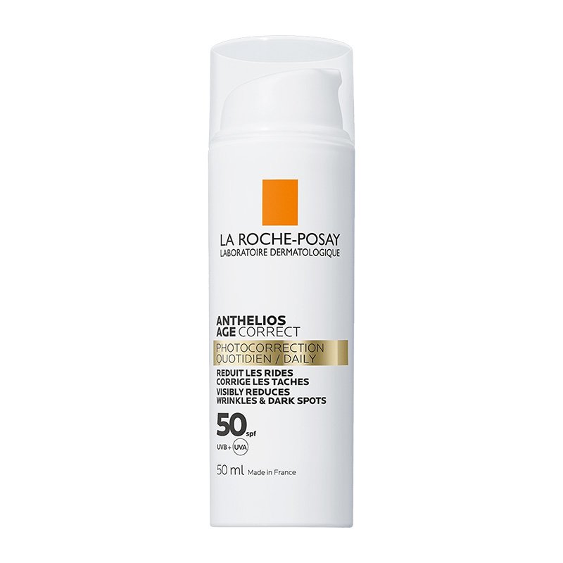 La Roche-Posay Anthelios Age Correct Phytocorrection Daily Light Cream Spf50 Αντηλιακή Αντιγηραντική Κρέμα Προσώπου 50ml