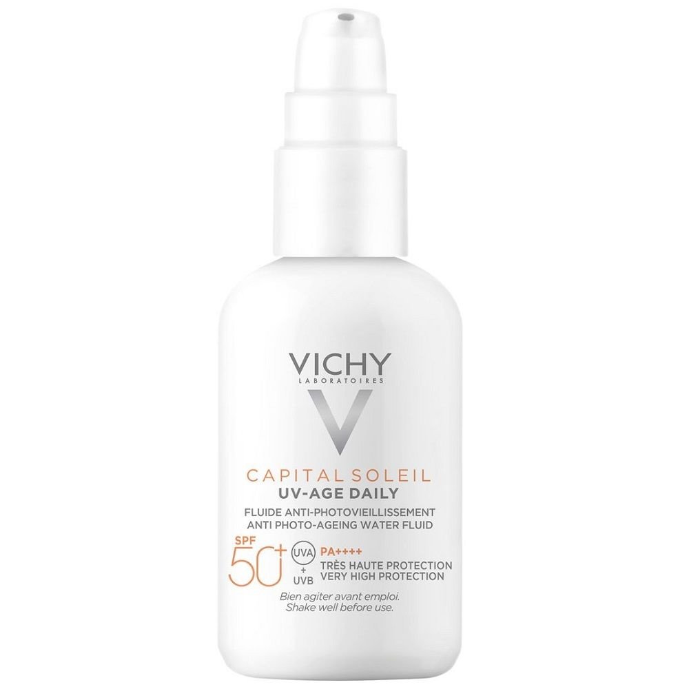 Vichy Vichy Capital Soleil UV- Age Daily Spf50+ Λεπτόρρευστο  Αντιρυτιδικό Αντηλιακό Πολύ Υψηλής Προστασίας Κατά της Φωτογήρανσης 40ml