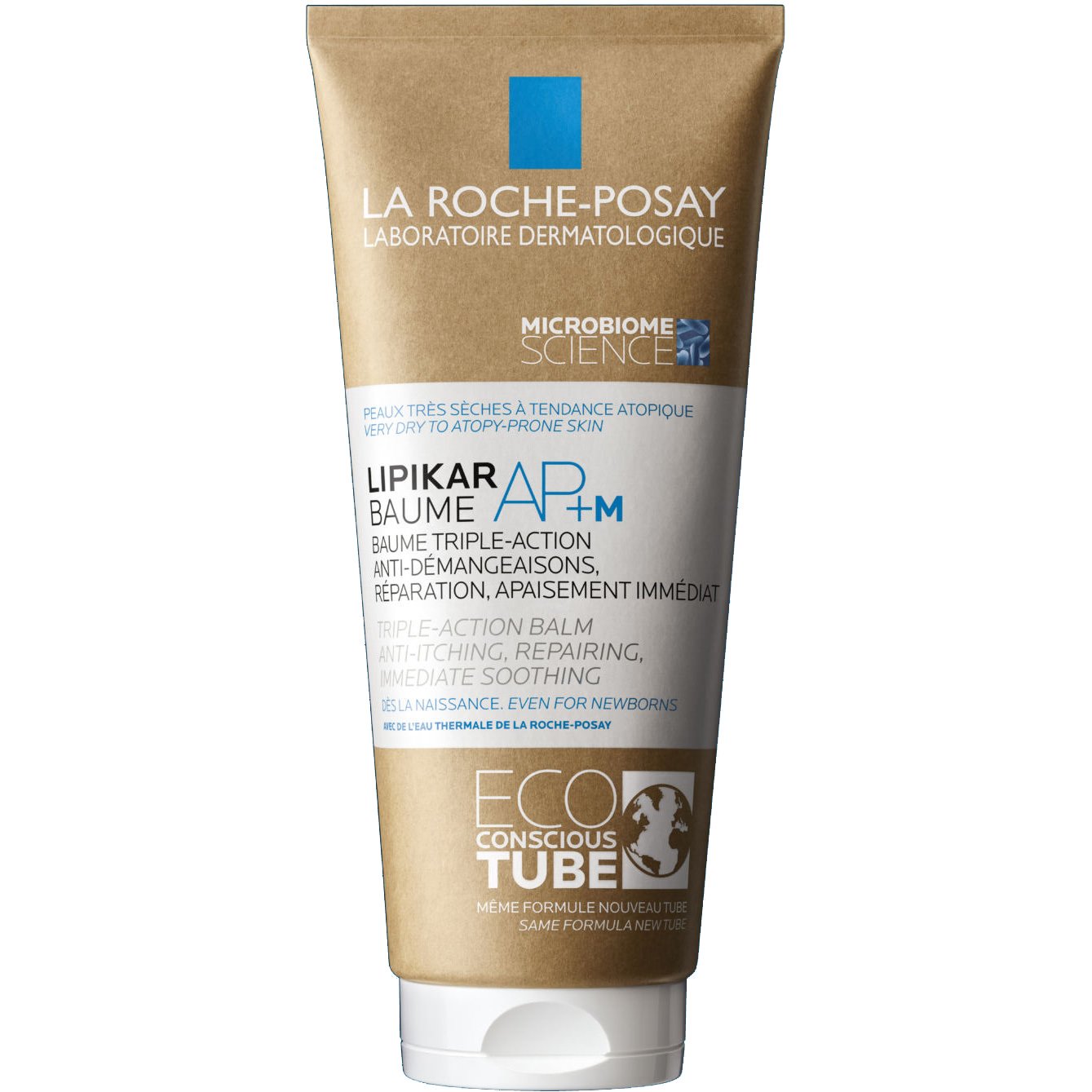La Roche-Posay Lipikar Baume AP+M Μαλακτικό Βάλσαμο με Τριπλή Δράση Ενάντια στο Κνησμό Ιδανικό Ακόμα & για Νεογνά Eco Tube 200ml