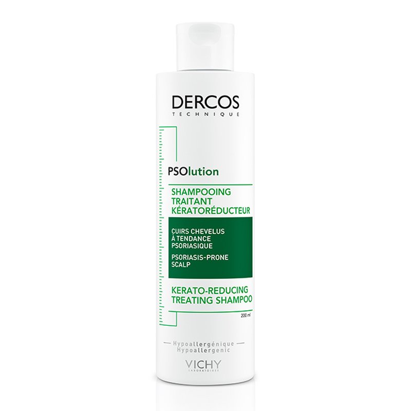 Vichy Dercos Psolution Kerato-reducing Treating Shampoo Σαμπουάν Κατά της Ψωρίασης 200ml