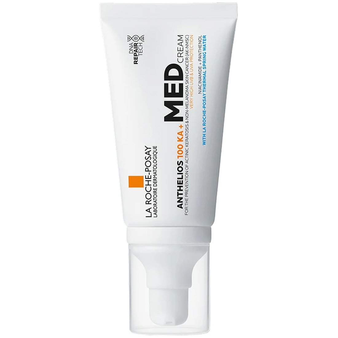 La Roche-Posay Anthelios 100 KA+ Med Cream Αντηλιακή Κρέμα Προσώπου Πολύ Υψηλής Προστασίας για Φωτοευαίσθητα Δέρματα, Χωρίς Άρωμα 50ml