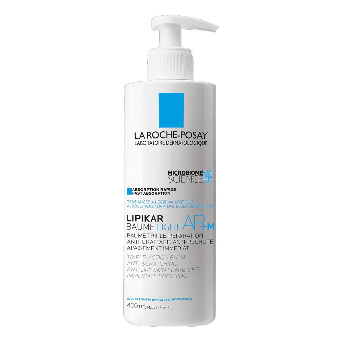 La Roche-Posay Lipikar Baume Light AP+M Μαλακτικό Βάλσαμο για το Ξηρό Δέρμα με Τάση Ατοπίας & Αλλεργίας Eco Tube 400ml