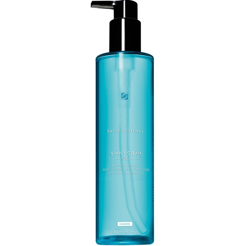 SkinCeuticals Skinceuticals Simply Clean Gel Καθημερινό Τζελ Καθαρισμού & Σύσφιξης των Πόρων, με Μίγμα Οξέων Φρούτων 195ml