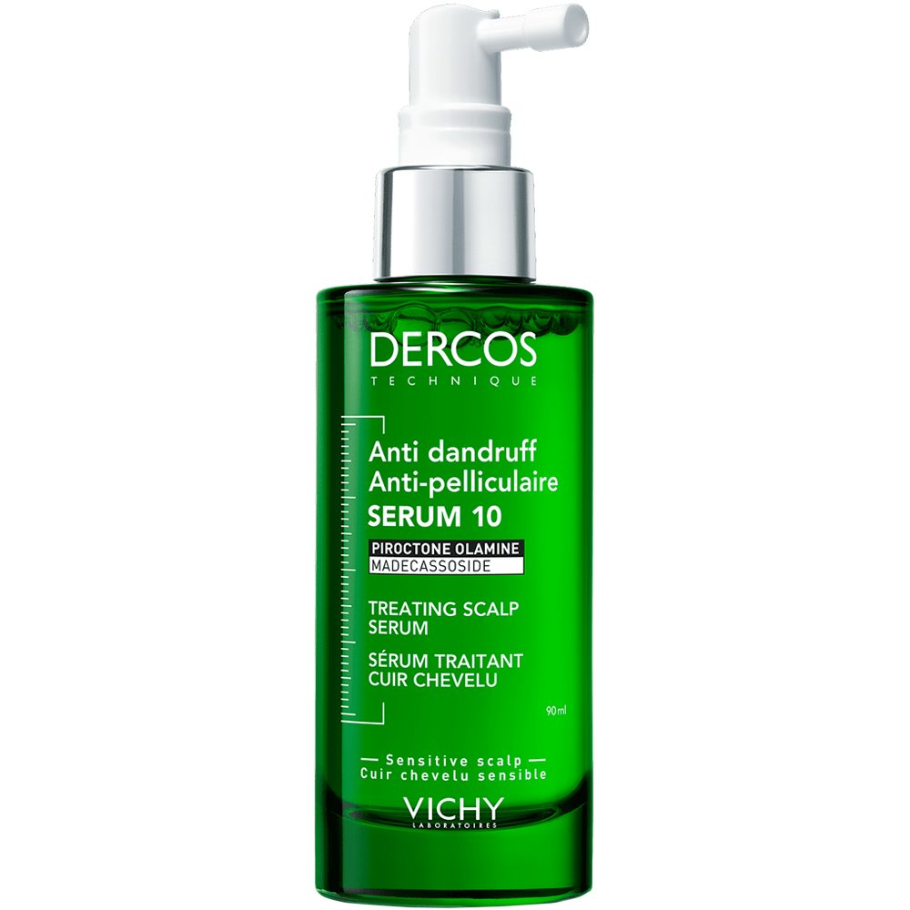 Vichy Vichy Dercos Anti-Dandruff 10 Serum Ορός Στοχευμένης Αγωγής Αντιμετώπισης των 10 Προβλημάτων του Τριχωτού που Συνδέονται με την Πιτυρίδα 90ml