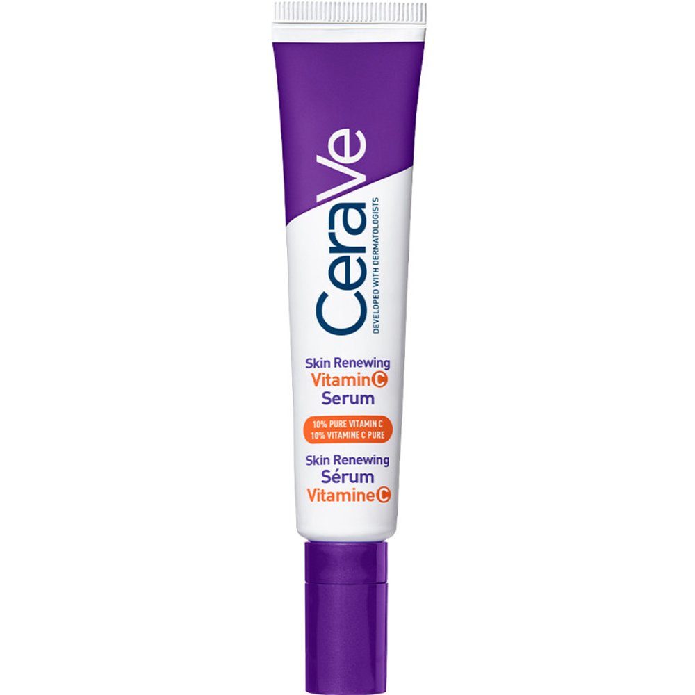 CeraVe Skin Renewing Vitamin C Serum Ορός Προσώπου με 10% Καθαρή Βιταμίνη C & 3 Απαραίτητα Κεραμίδια για Λάμψη & Αποκατάσταση του Επιδερμικού Φραγμού 30ml