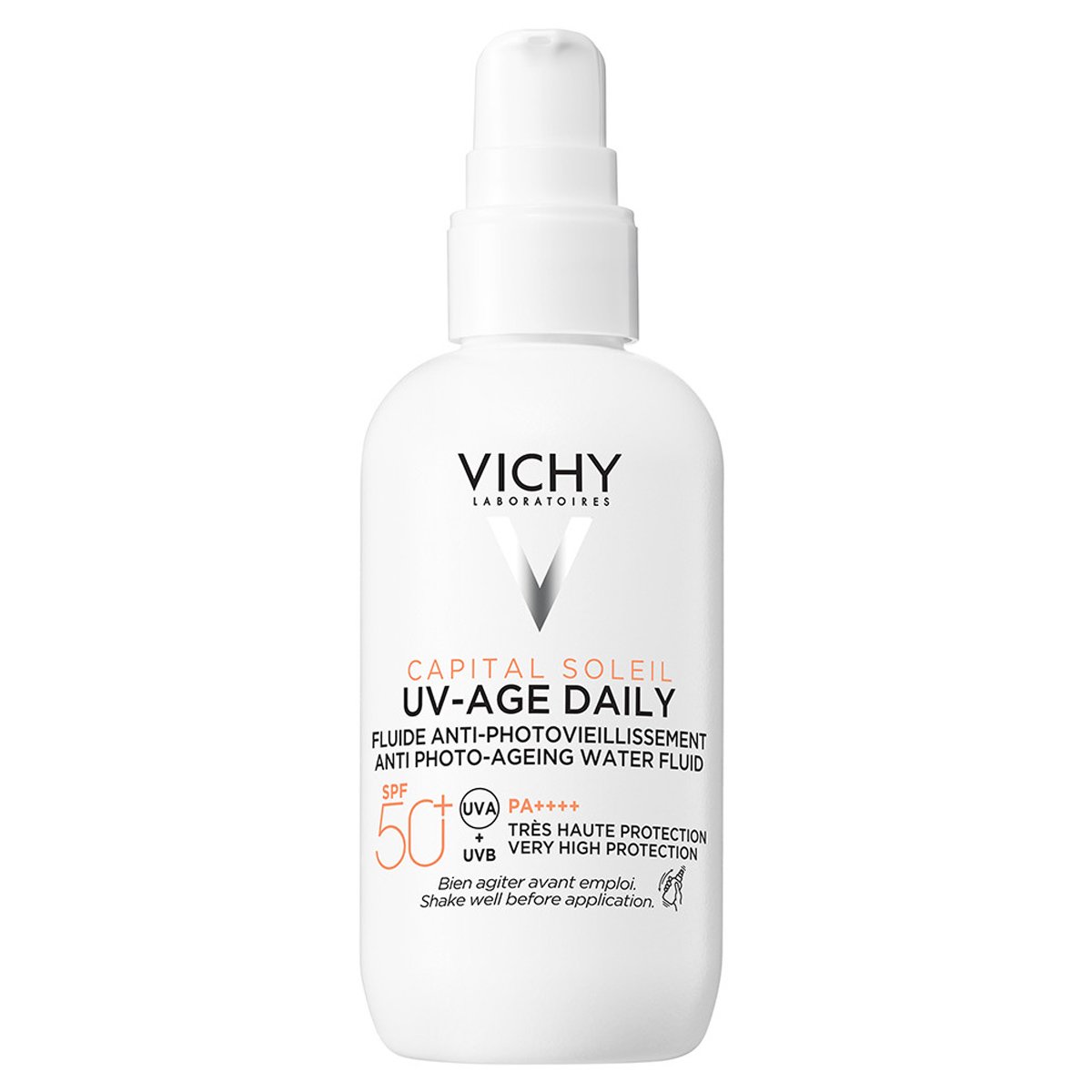Vichy Vichy Capital Soleil UV-Age Daily Spf50+ Λεπτόρρευστο Αντηλιακό Προσώπου Κατά της Φωτογήρανσης Πολύ Υψηλής Προστασίας 80ml