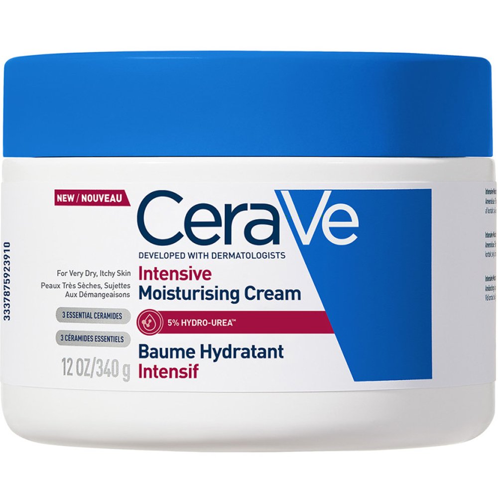 CeraVe Intensive Moisturising Cream Εντατική Κρέμα Ενυδάτωσης Προσώπου & Σώματος για Πολύ Ξηρό Δέρμα με Κνησμό 340g