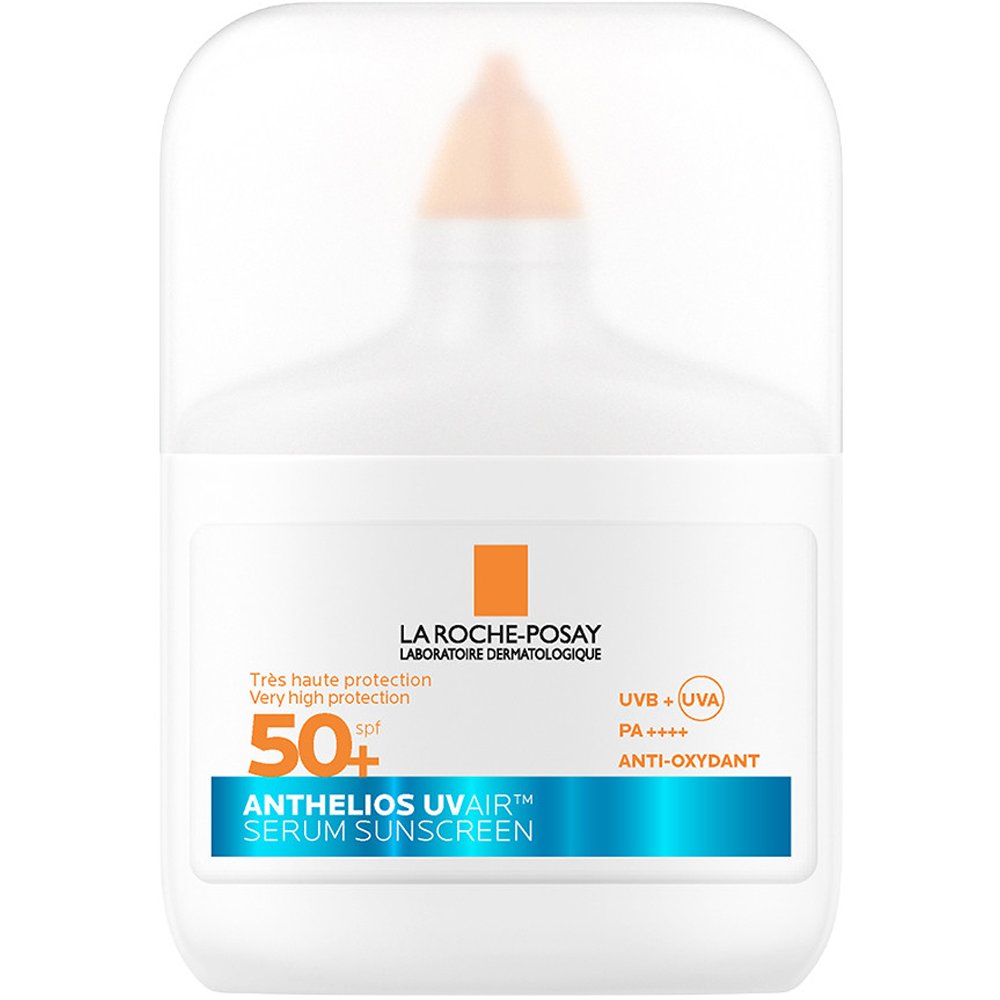 La Roche-Posay Anthelios UVAir Spf50+ Sunscreen Serum Αντηλιακός Ορός Προσώπου Πολύ Υψηλής Προστασίας με Αέρινη Υφή Κατά των Περιβαντολλογικών Ρύπων 50ml