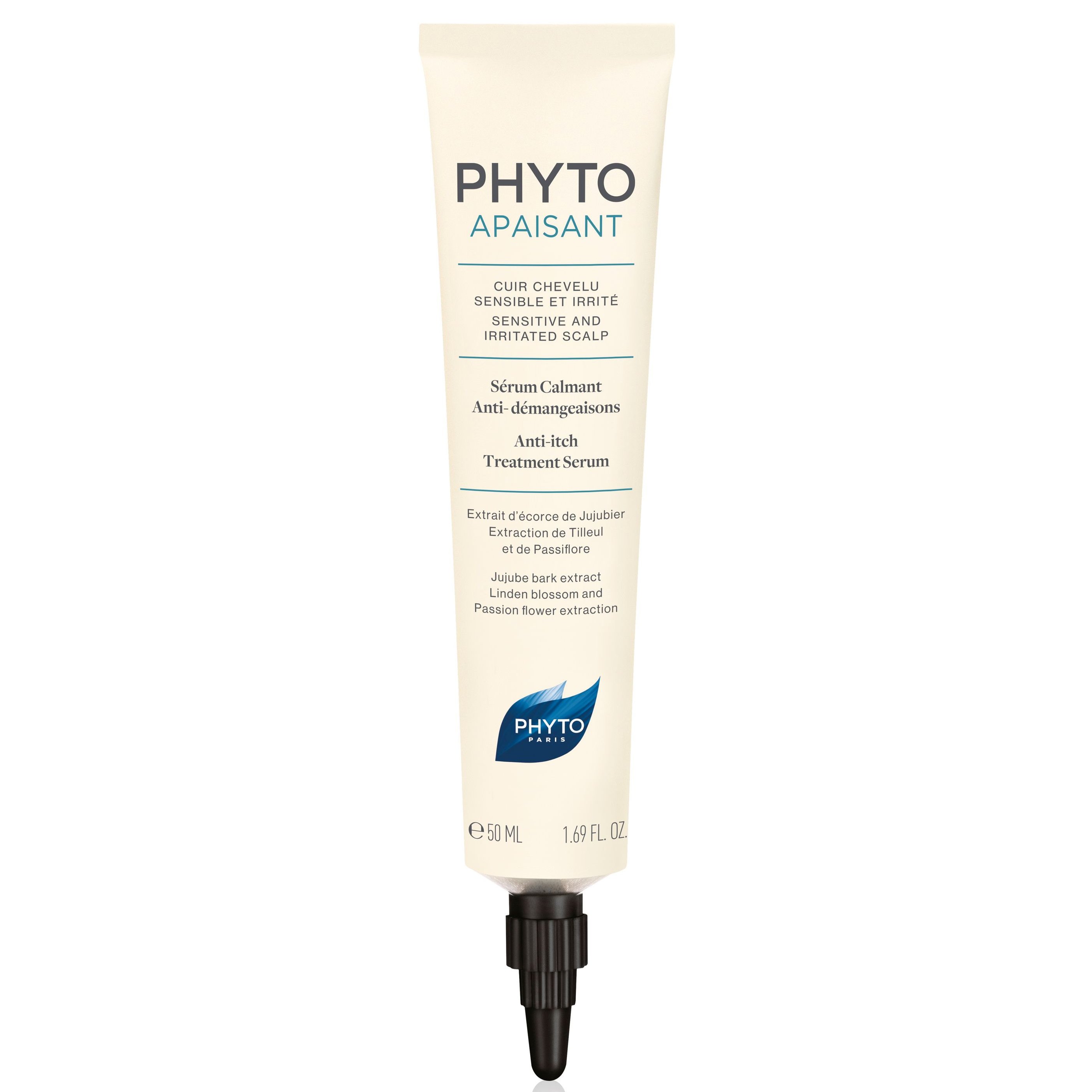 Phyto Apaisant Anti-Itch Treatment Serum Καταπραϋντικός Ορός Κατά της Φαγούρας για Ευαίσθητο, Ερεθισμένο Τριχωτό 50ml