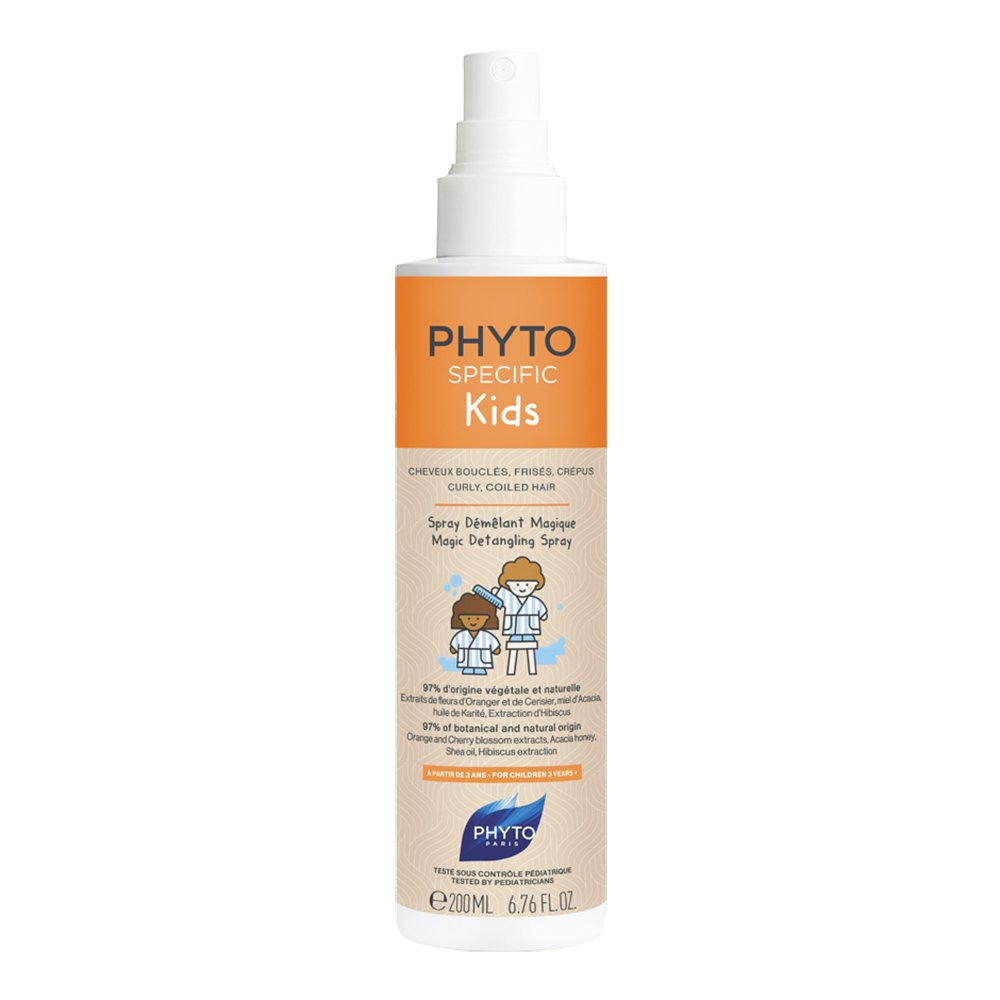 Phyto Phytospecific Kids Magic Detangling Παιδικό - Μαγικό Spray που Ξεμπλέκει τα Σπαστά, Σγουρά Μαλλιά 200ml 39986