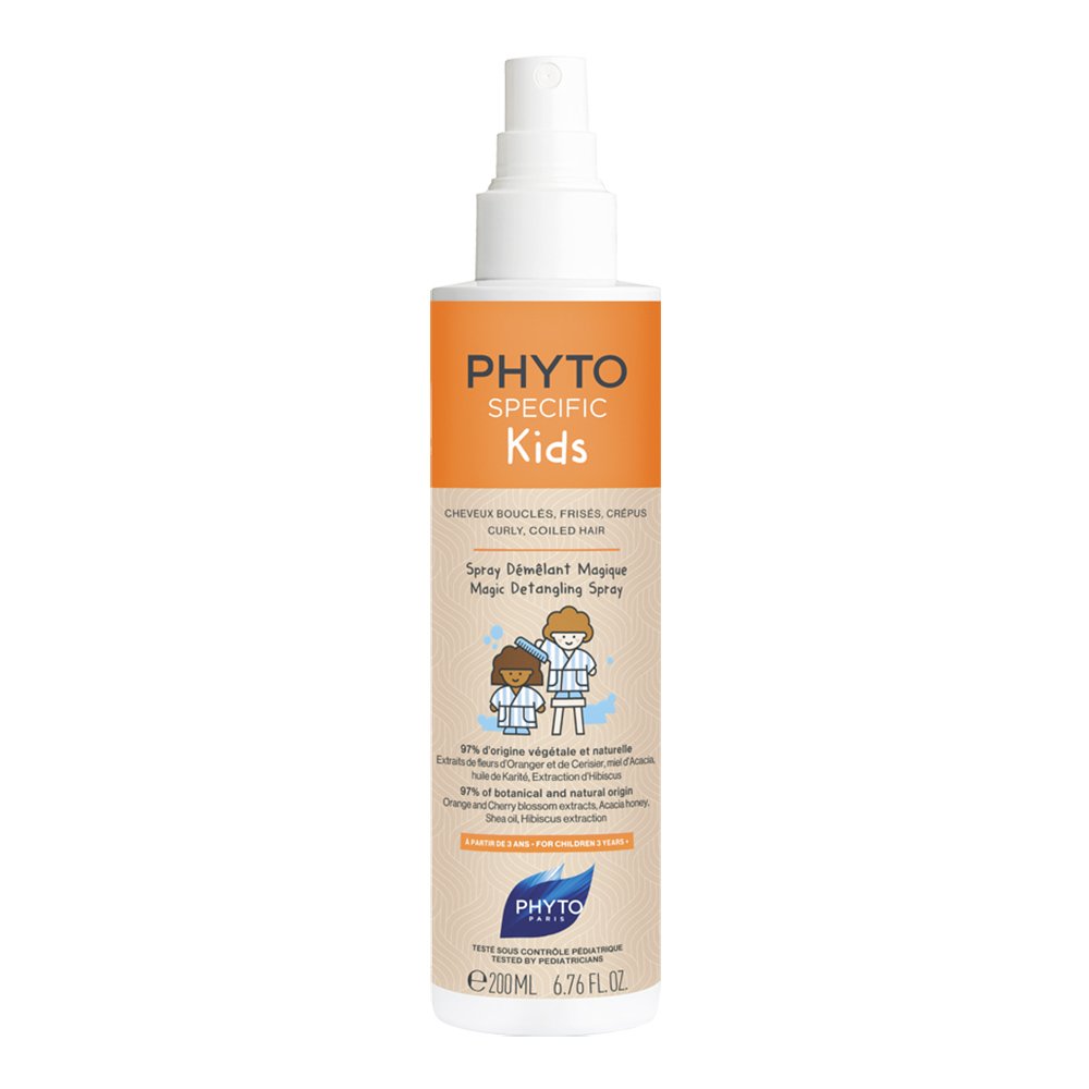 Phyto Phytospecific Kids Magic Detangling Παιδικό – Μαγικό Spray που Ξεμπλέκει τα Σπαστά, Σγουρά Μαλλιά 200ml
