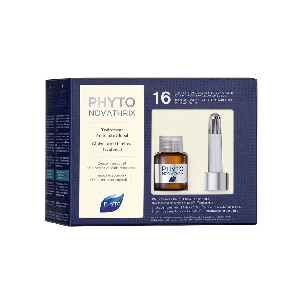Phyto Novathrix Global Anti-Hair Loss Treatment Ολική Αγωγή Κατά της Τριχόπτωσης 12Vials x 3.5ml