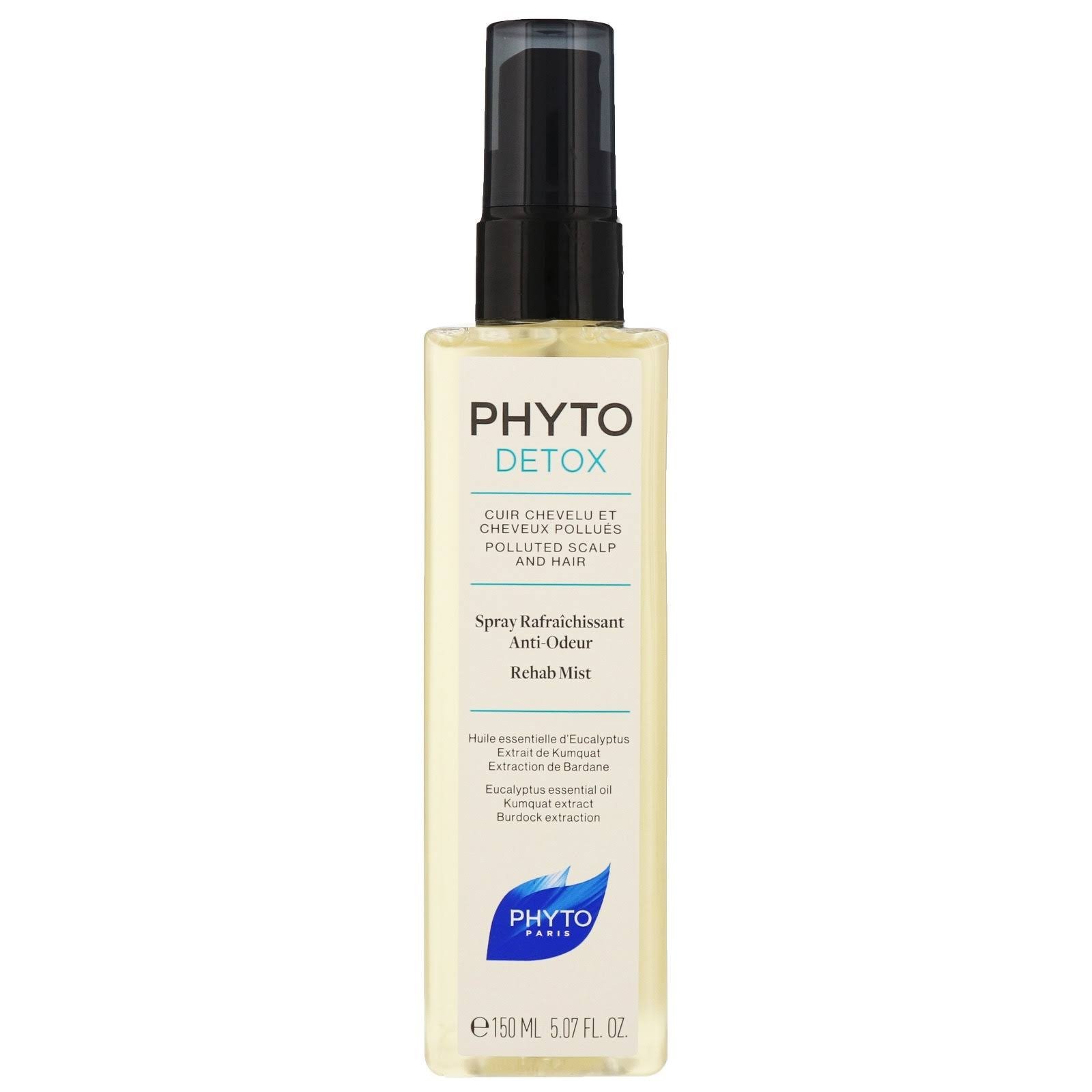 Phyto Detox Rehab Mist Αποτοξινωτικό Mist, Απομάκρυνση των Ρύπων από τα Μαλλιά & το Τριχωτό 150ml