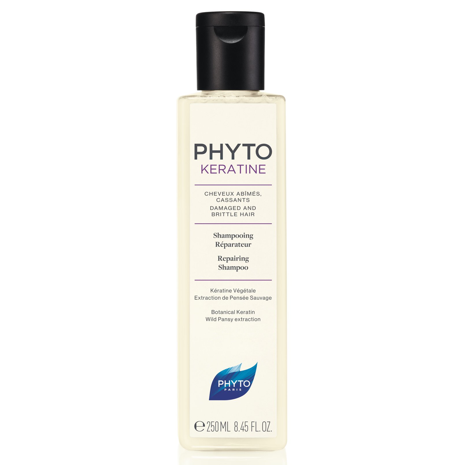 Phyto Phytokératine Repairing Shampoo Σαμπουάν Επανόρθωσης για Κατεστραμμένα & Εύθραυστα Μαλλιά 250ml