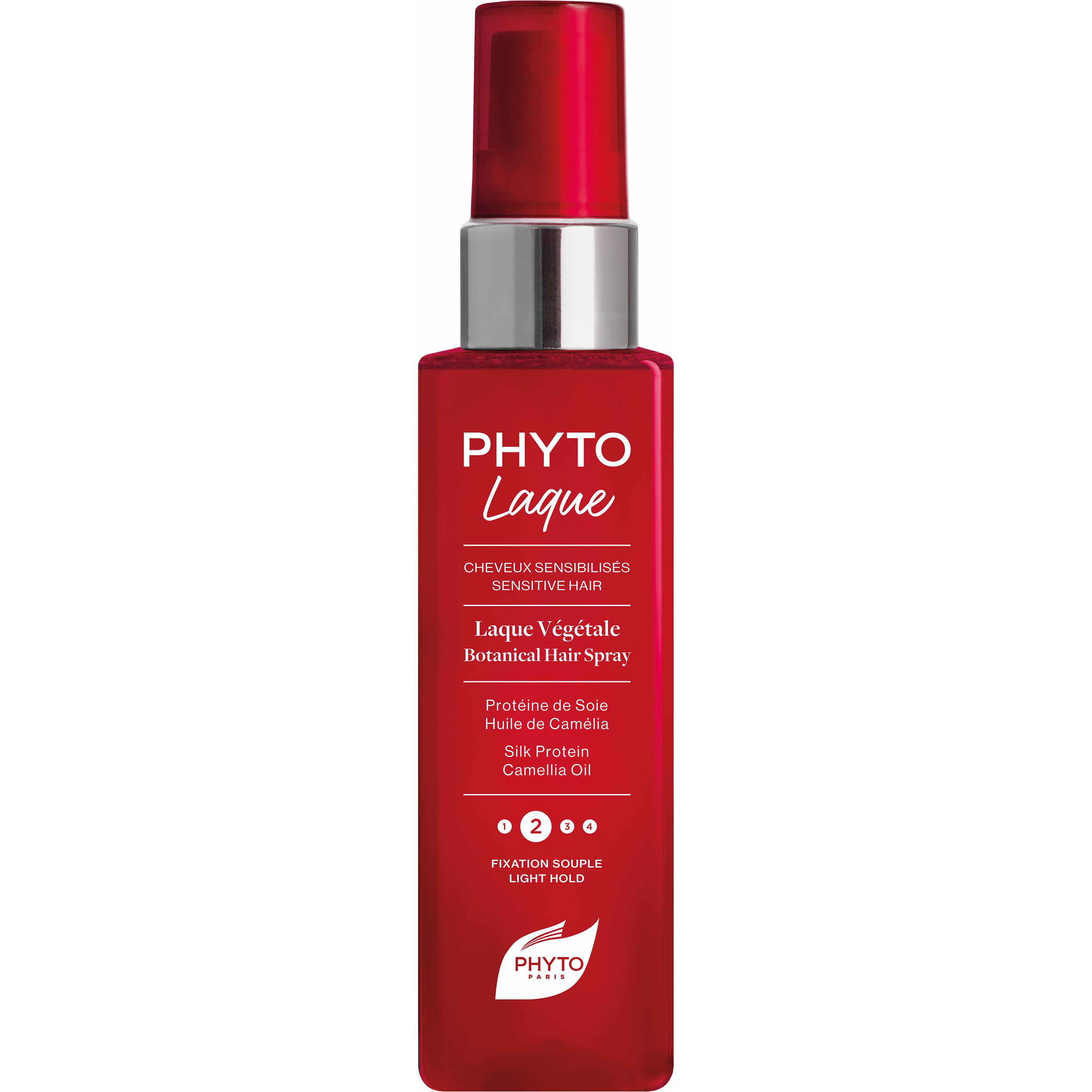 Phyto Phytolaque Botanical Hair Spray Light Hold Φυτική Λακ Μαλλιών με Ανάλαφρο Κράτημα για Ευαίσθητα Μαλλιά 100ml