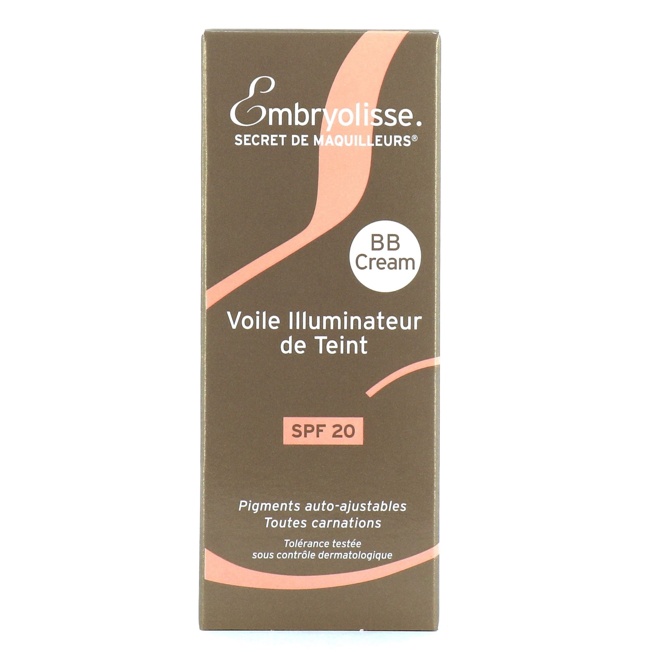 Embryolisse Complexion Illuminating Veil BB Cream Spf20 Προϊόν Περιποίησης & Μακιγιάζ για Λαμπερή Επιδερμίδα 30ml