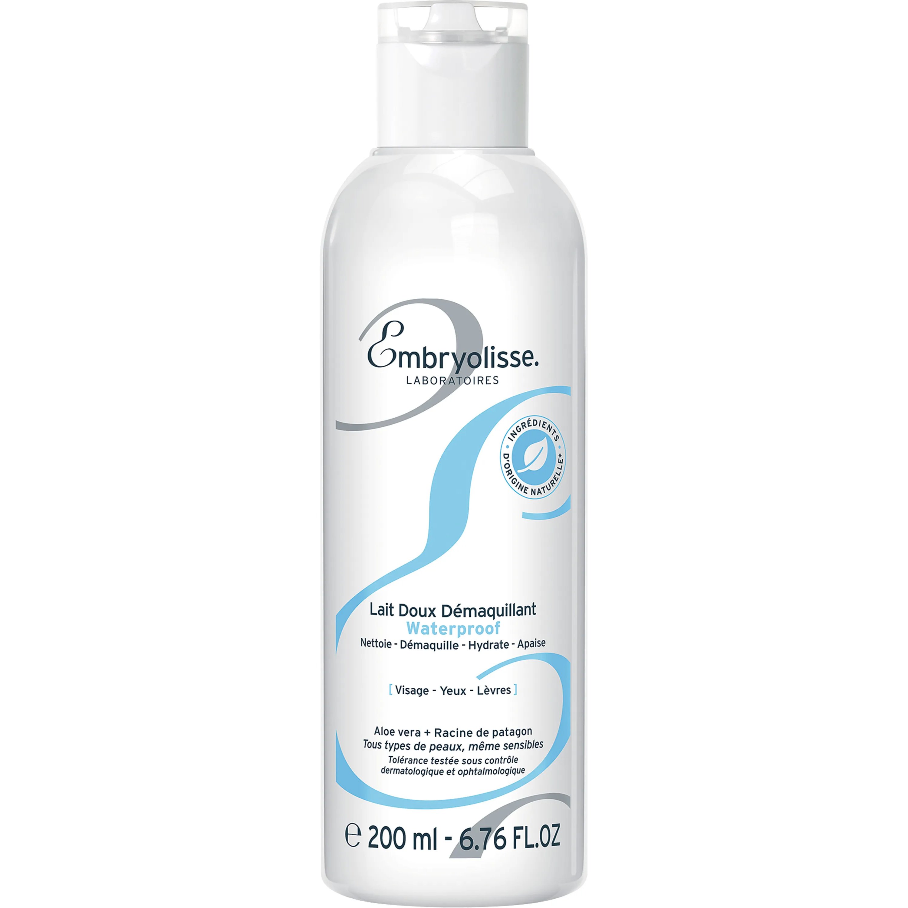 Gentle Waterproof Make-up Remover Milk Ενυδατικό Γαλάκτωμα Αφαίρεσης του Αδιάβροχου Μακιγιάζ για Όλους τους Τύπους Δέρματος, Χωρίς Άρωμα 200ml