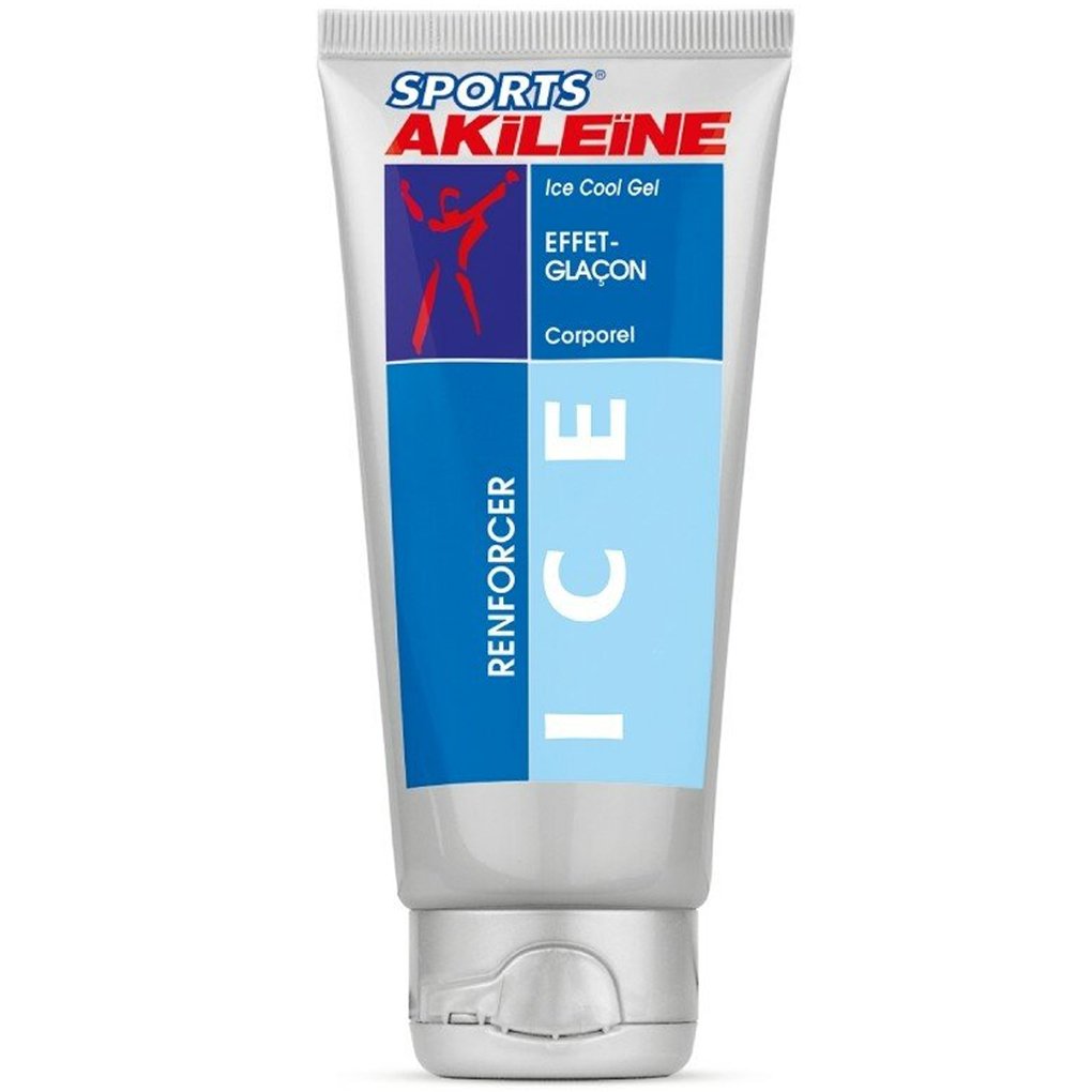 Akileine Sports Ice Cool Gel Κρυοθεραπείας, Κατάλληλο για Μασάζ Μετά από Αθλητική Καταπόνηση & Έντονη Άσκηση 75ml