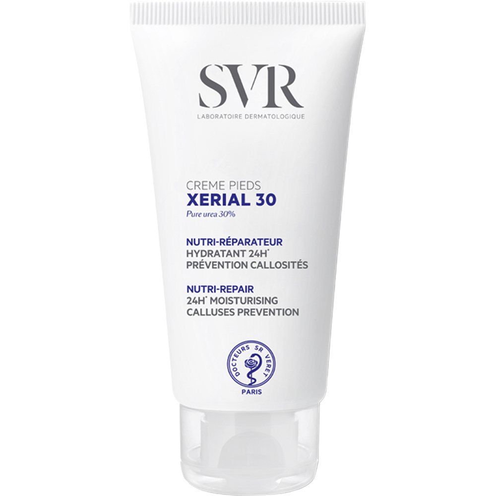 SVR Xerial 30 Calluses Prevention Nutri-Repair Foot Cream Κρέμα Ποδιών 24ώρης Ενυδάτωσης με Ουρία 30% για Καθημερινή Φροντίδα & Ενυδάτωση 50ml