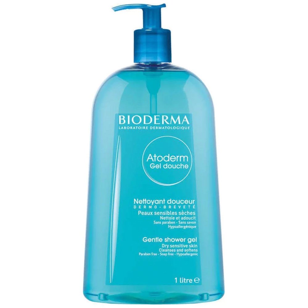 Bioderma Atoderm Gel Douche Καθημερινό, Απαλό Αφρόλουτρο Χωρίς Σαπούνι που Σέβεται το Δέρμα 1L