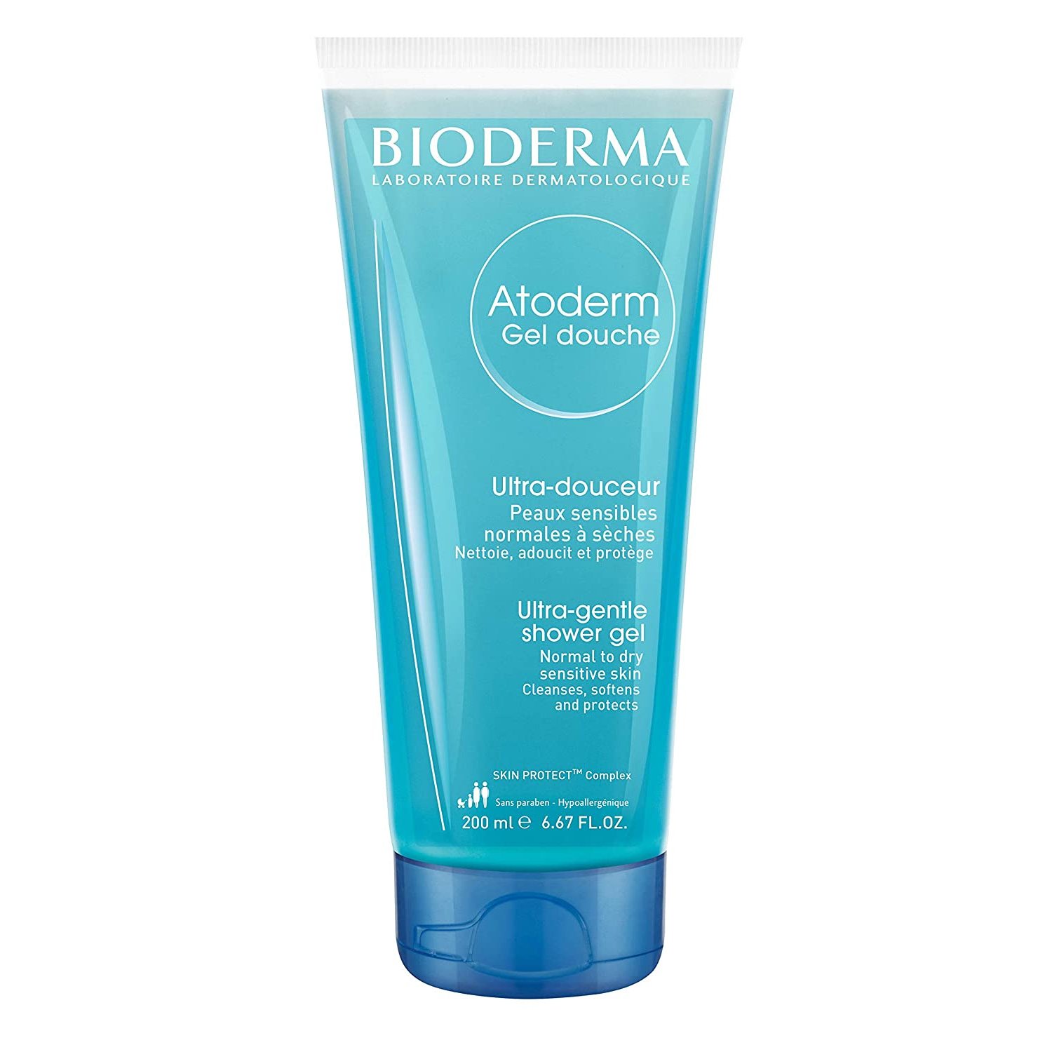 Bioderma Atoderm Gel Douche Καθημερινό, Απαλό Αφρόλουτρο Χωρίς Σαπούνι που Σέβεται το Δέρμα 200ml