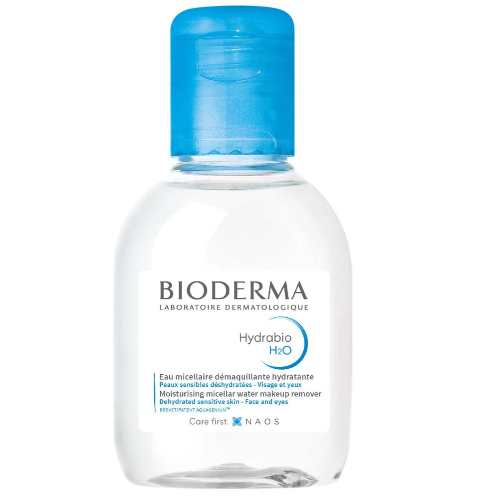 Bioderma Hydrabio H2O Moisturising Micellar Water Makeup Remover Μικυλλιακό Νερό Καθαρισμού & Ντεμακιγιάζ Προσώπου & Ματιών, Κατάλληλο για Αφυδατωμένη Ευαίσθητη Επιδερμίδα 30ml