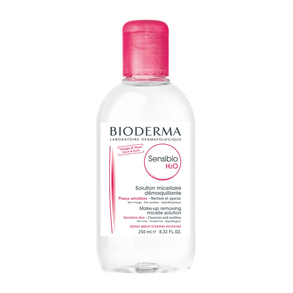 Bioderma Sensibio H20 Ήπιο Διάλυμα Καθαρισμού & Ντεμακιγιάζ Προσώπου Ματιών για Ευαίσθητες Επιδερμίδες 250ml