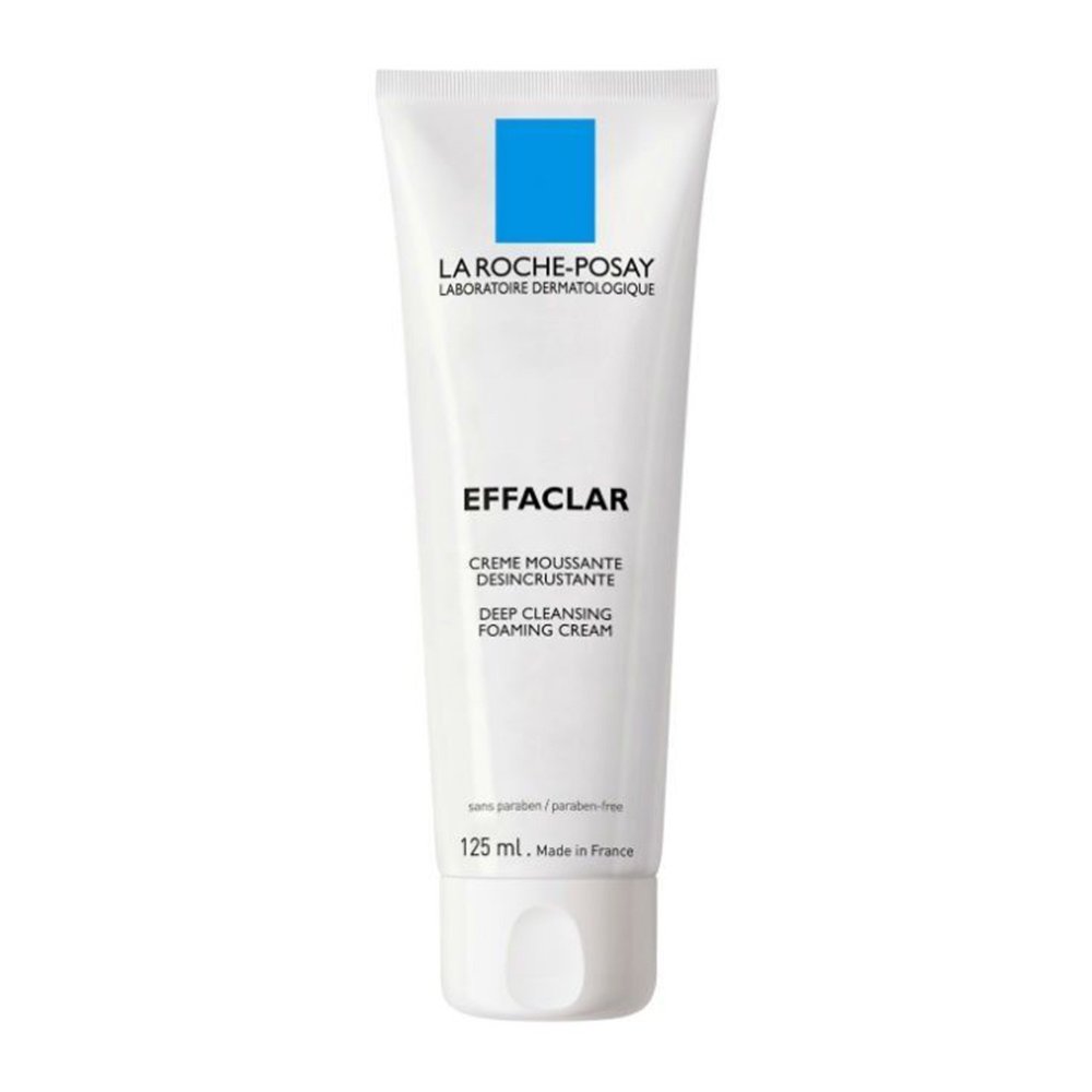 La Roche-Posay Effaclar Creme Moussante Αφρώδης Κρέμα Καθαρισμού με Σαπούνι για την Πολύ Λιπαρή Επιδερμίδα 125ml