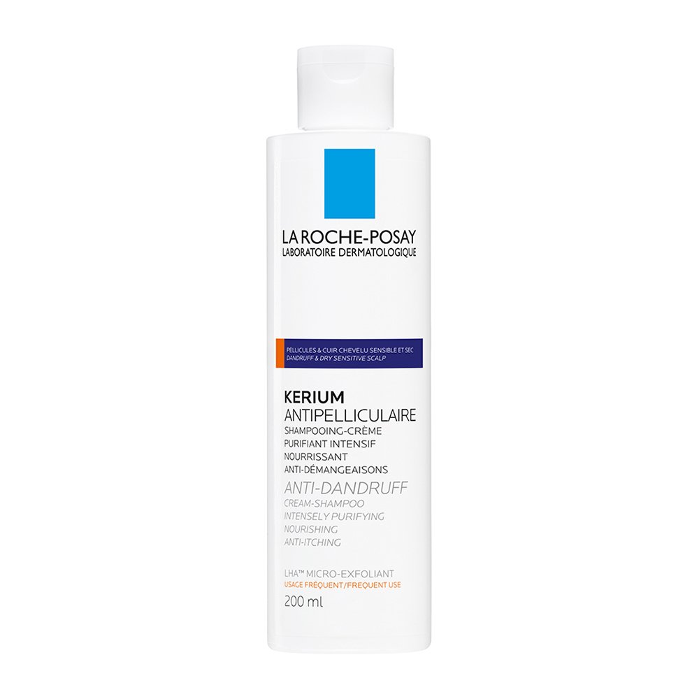 La Roche-Posay Kerium Creme Shampoo Sec Κατά της Πυτιρίδας για Ξηρά Μαλλια 200ml