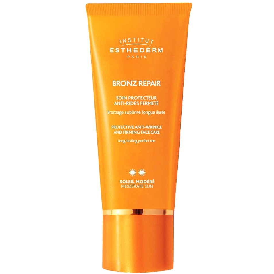 Institut Esthederm Bronz Repair Moderate Sun Βελτιστοποιεί το Φυσικό Μαύρισμα Ενώ Διορθώνει τις Ρυτίδες 50ml