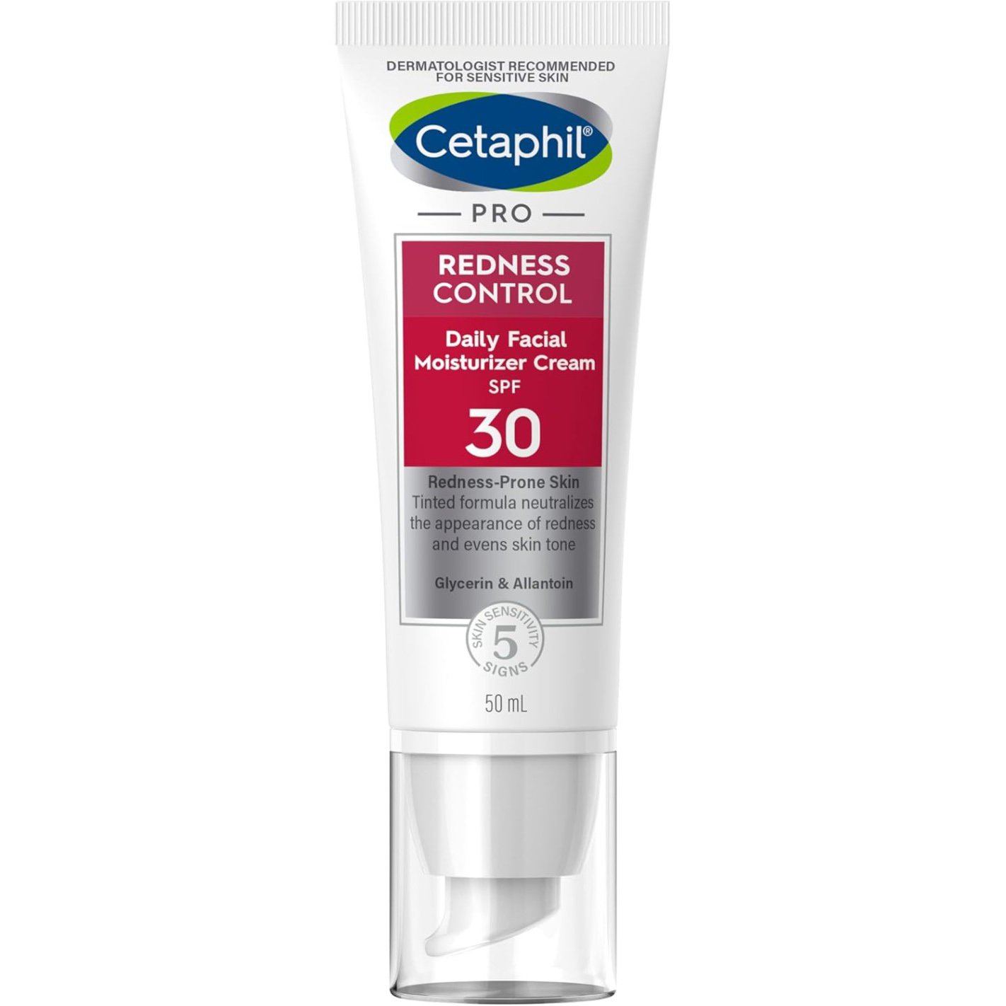 Cetaphil Cetaphil Pro Redness Control Daily Facial Moisturizer Cream Spf30 Ενυδατική Κρέμα Προσώπου Υψηλής Προστασίας για Δέρμα με Τάση Ερυθρότητας 50ml