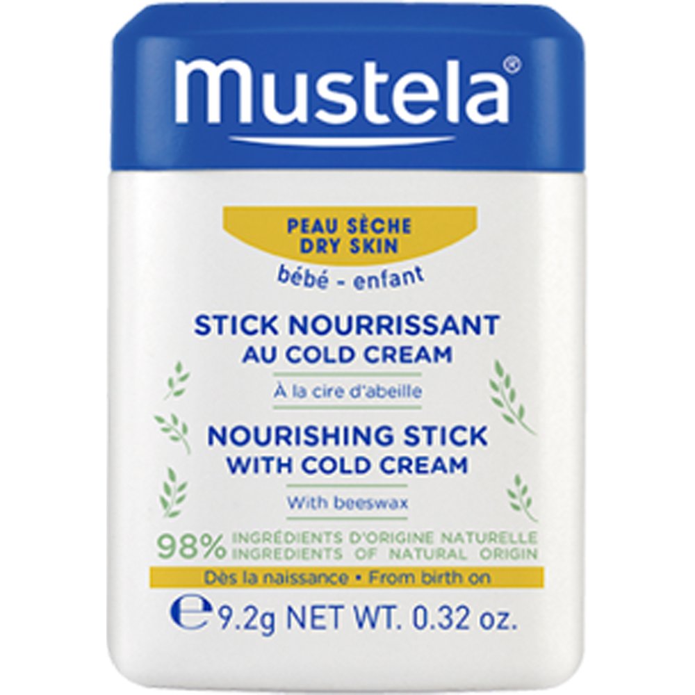 Mustela Nourishing With Cold Cream Stick Ενυδατικό Στικ Τοπικής Χρήσης για Ξηρές Επιδερμίδες Ιδανικό για Βρέφη 9.2gr