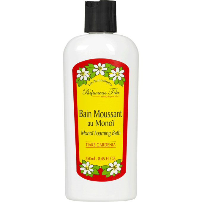 Monoi Tiki Foaming Bath Tiare Gardenia Αφρόλουτρο 250ml