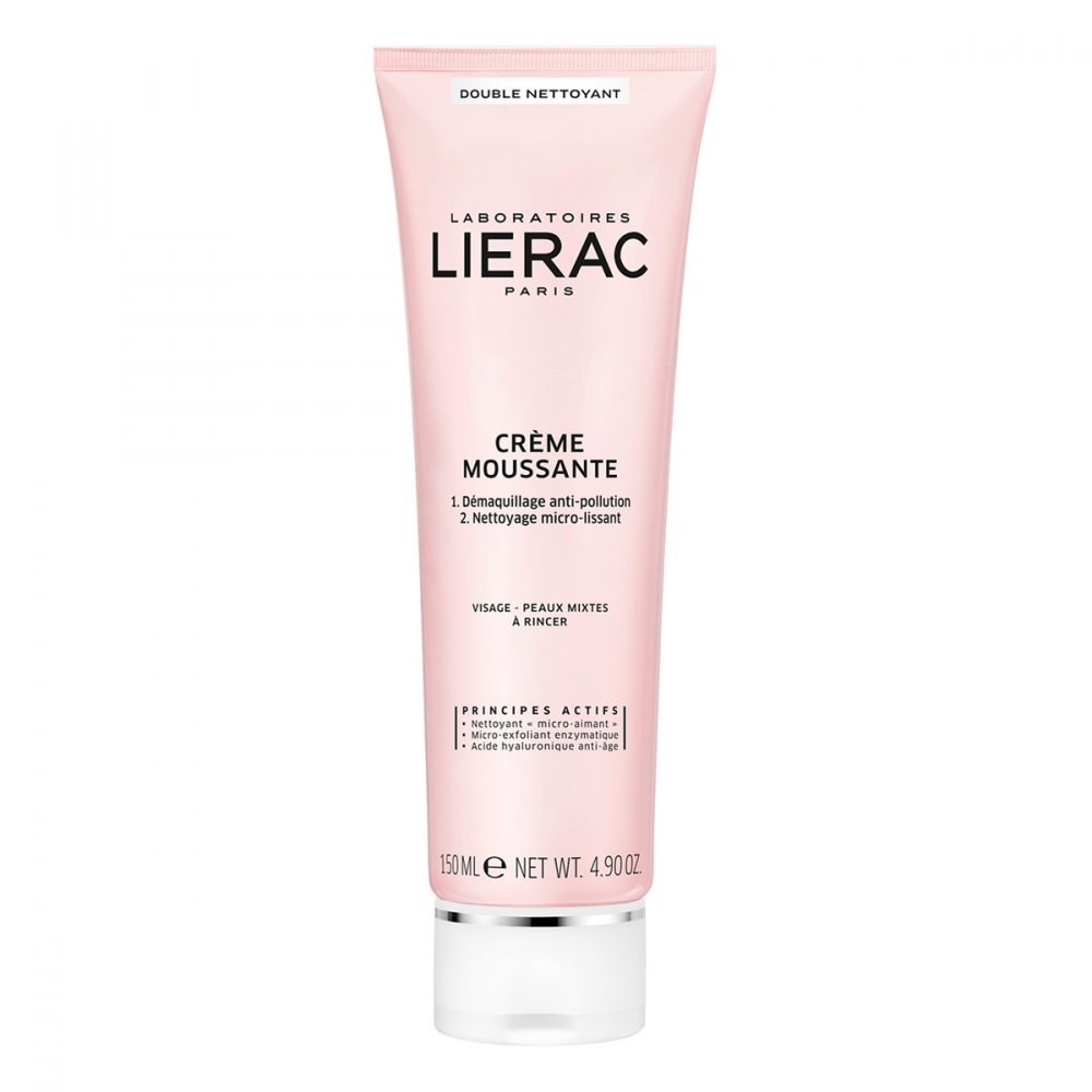 Lierac Creme Moussante Double Nettoyant Αφρίζουσα Κρέμα για Διπλό Καθαρισμό 150ml