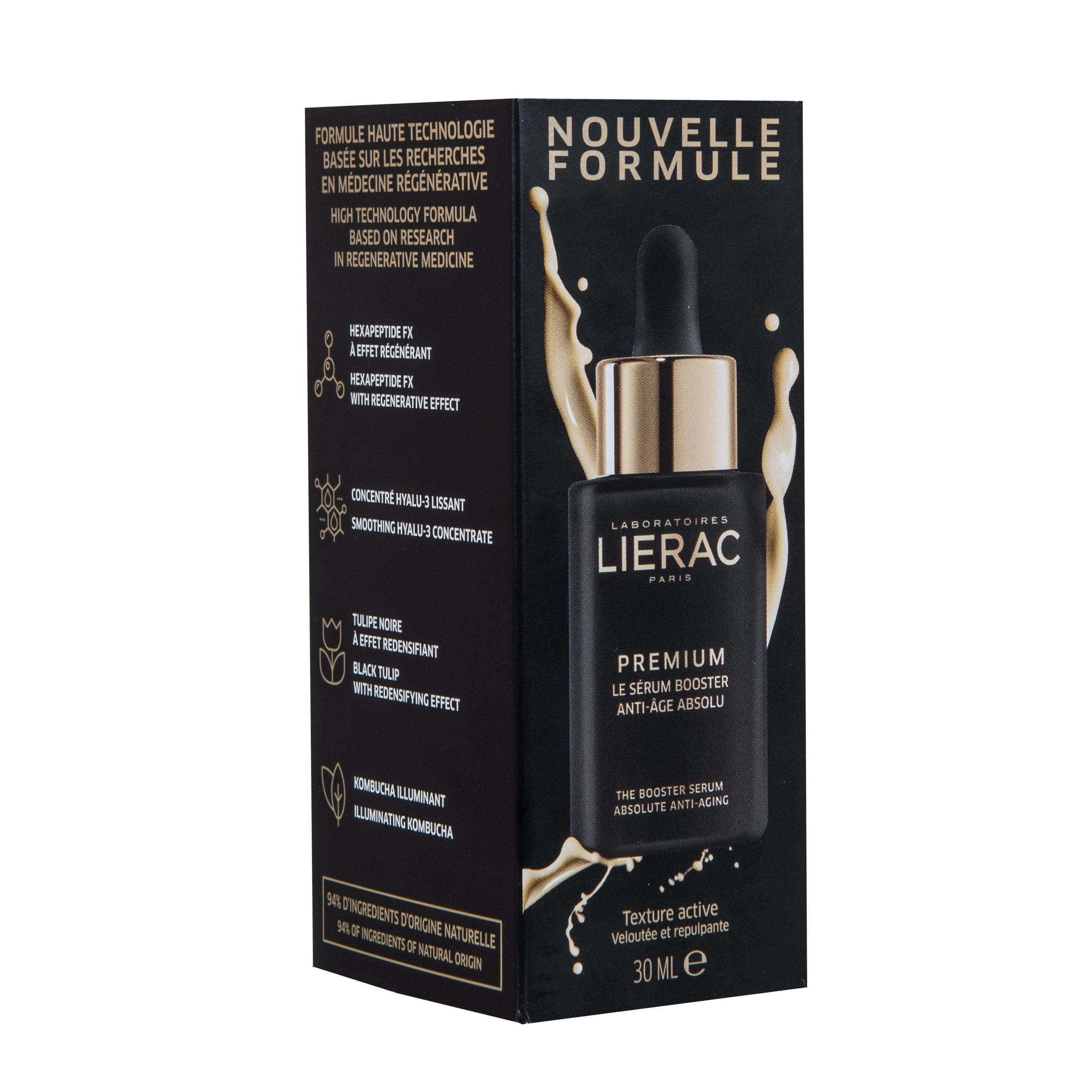 Lierac Premium The Booster Serum Αντιγηραντικός & Αναζωογονητικός Ορός Προσώπου Απόλυτης Αντιγήρανσης 30ml