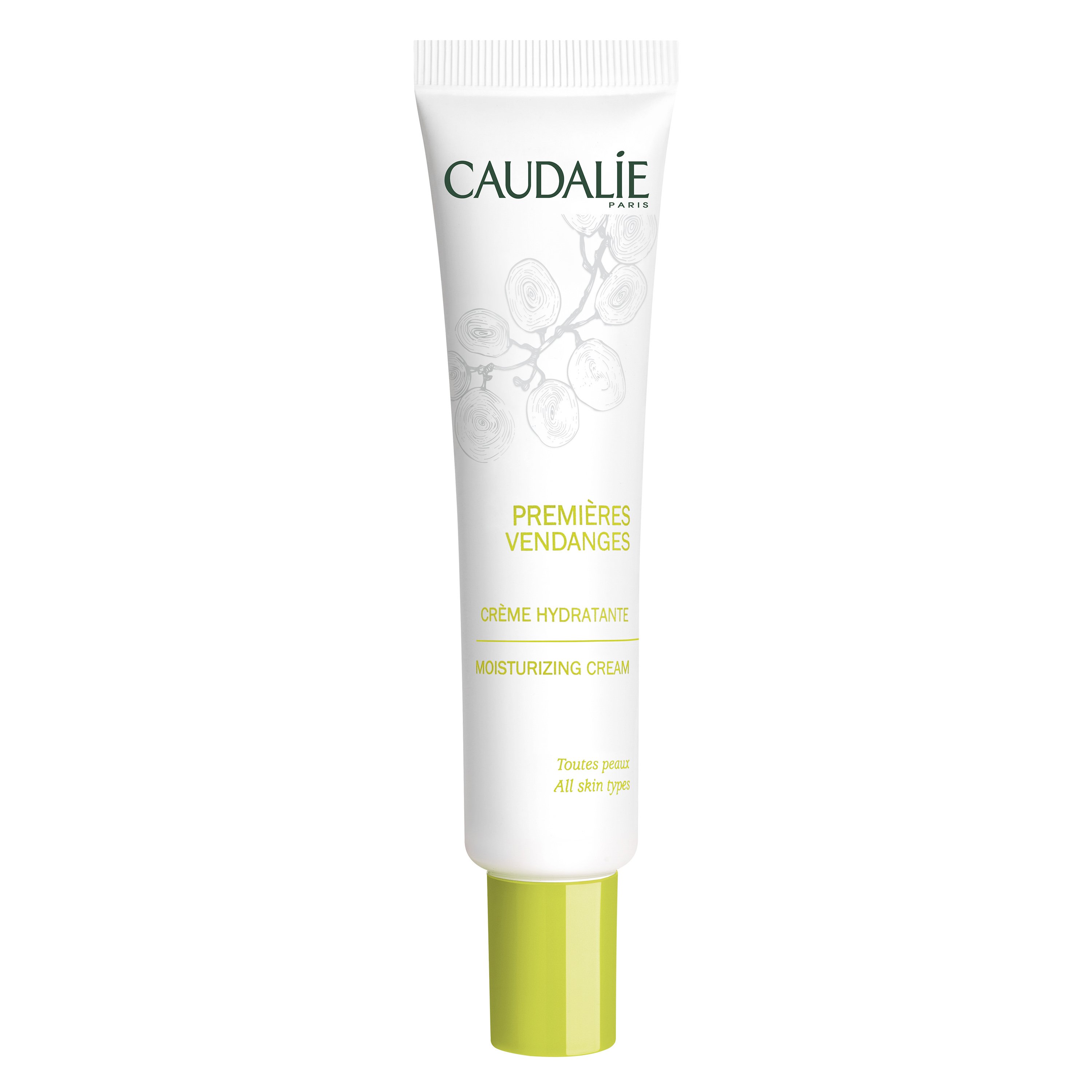 Caudalie Premieres Vendanges Moisturizing Cream Ενυδατική, Αντιοξειδωτική Κρέμα για Όλους τους Τύπους Επιδερμίδας 40ml