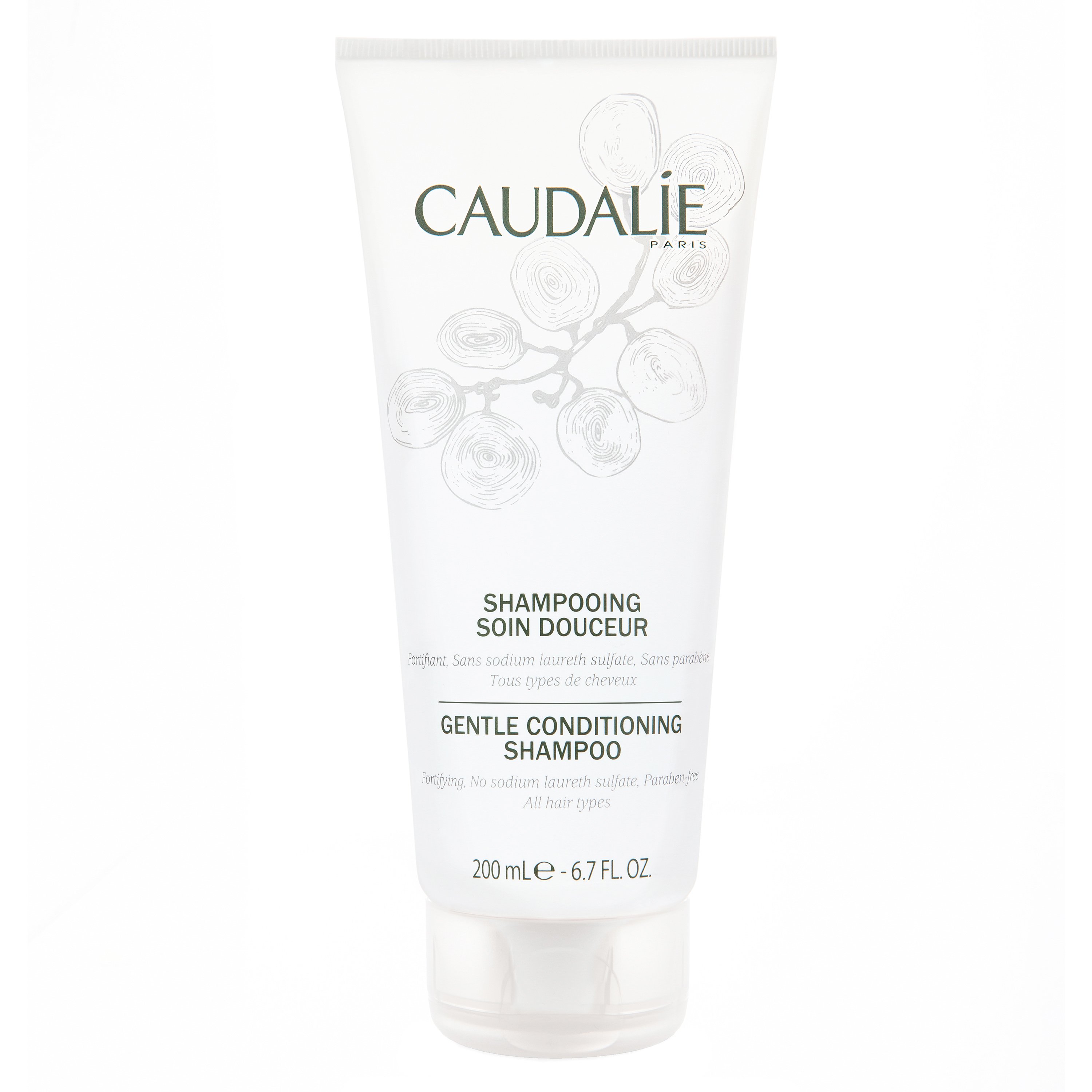 Caudalie Gentle Conditioning Shampoo Απαλό Σαμπουάν για Καθημερινή Χρήση 200ml
