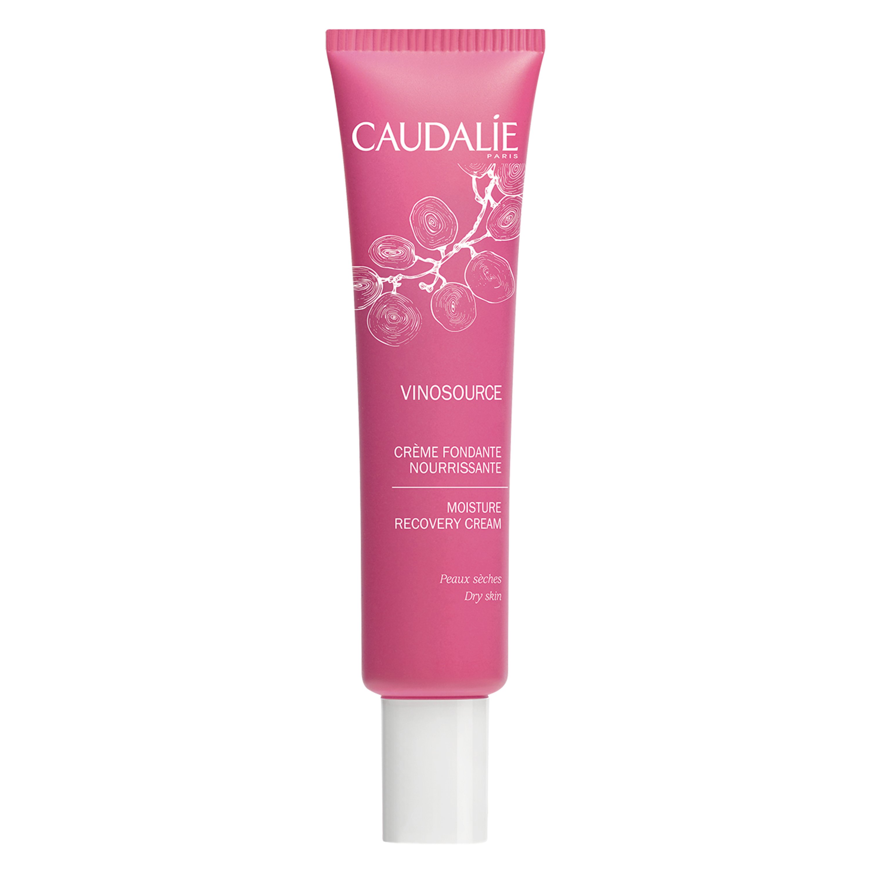 Caudalie Vinosource Moisture Recovery Cream Ενυδατική Κρέμα που Χαρίζει Άνεση Μεγάλης Διάρκειας & Ενυδατώνει σε Βάθος 40ml