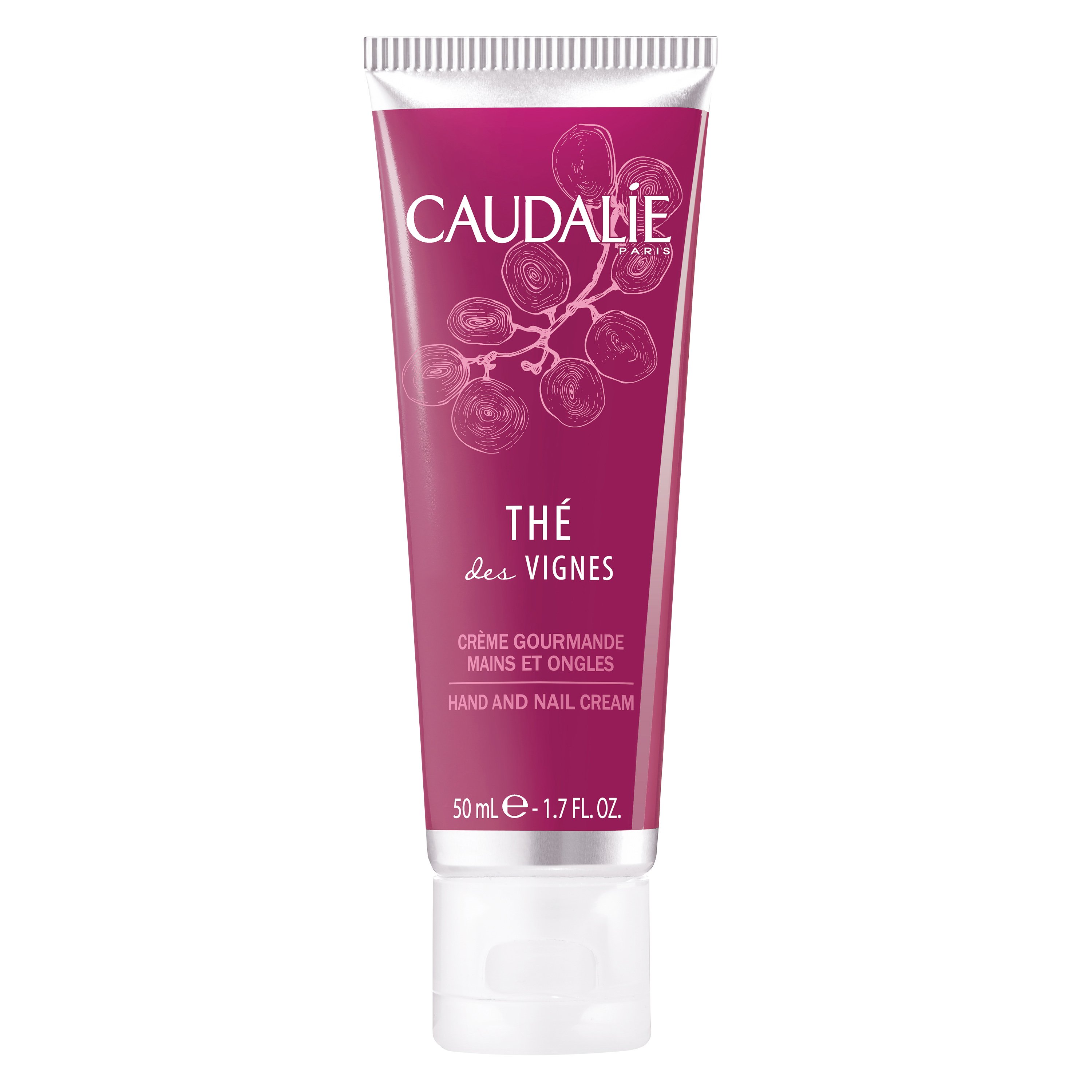 Caudalie The Des Vignes Hand and Nail Cream Αρωματική Θρεπτική Κρέμα Χεριών Νυχιών 50ml