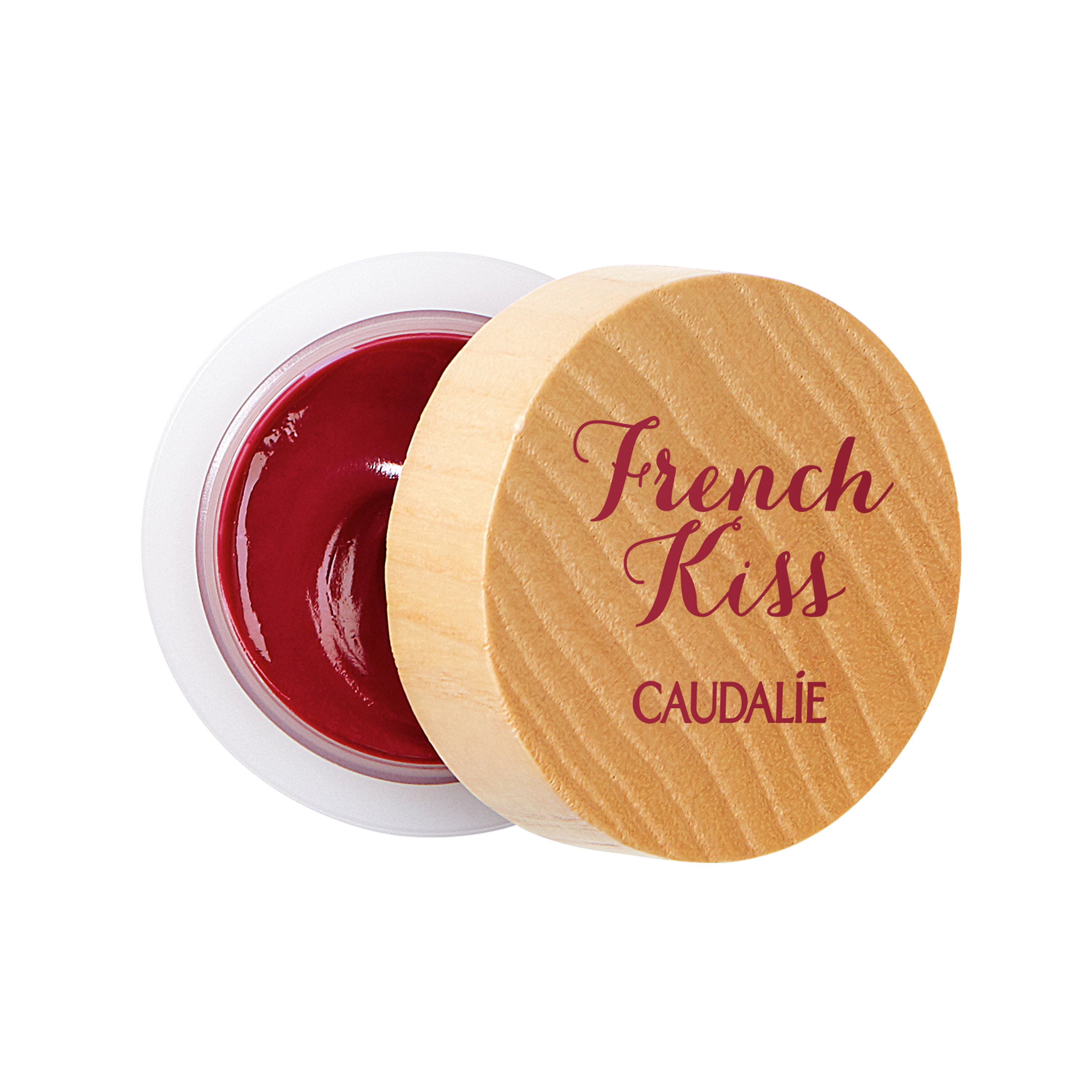 Caudalie French Kiss Tinted Lip Balm Addiction Ενυδατικό Βάλσαμο Χειλιών, Χαϊδεύει τα Χείλη με Κόκκινη Απόχρωση Βατόμουρου 7.5gr