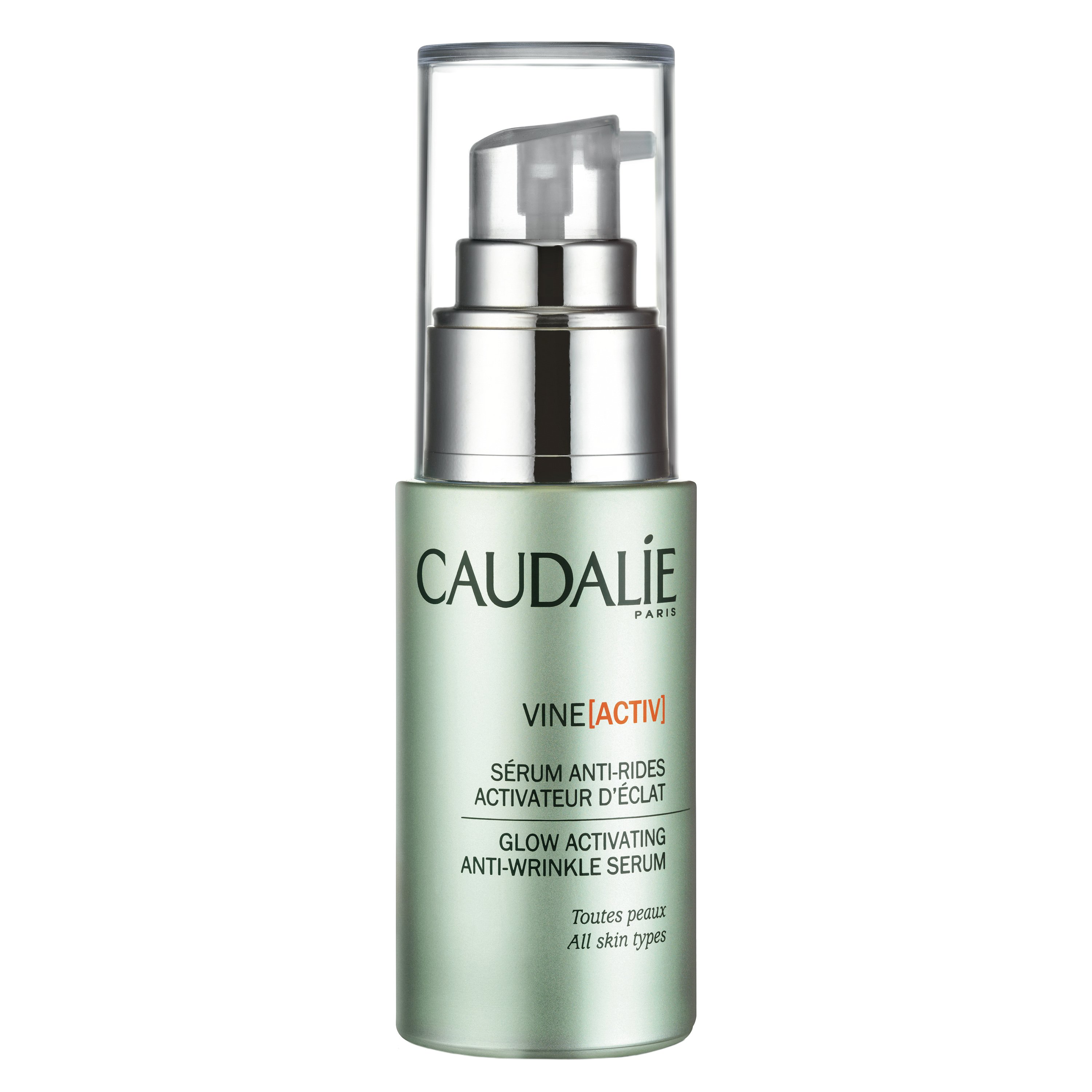 Caudalie Vine Activ Glow Activating Anti-Wrinkle Serum Αντιρυτιδικός Ορός Προσώπου με Αντιοξειδωτικά για Φυσική Λάμψη 30ml