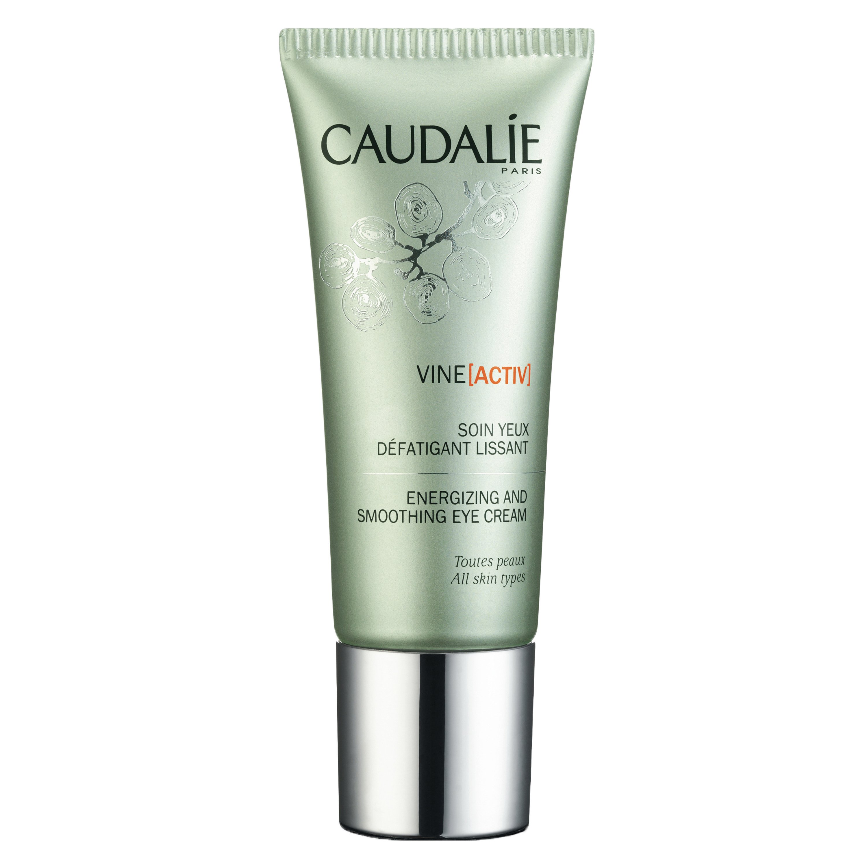 Caudalie Vine Activ Energizing and Smoothing Eye Cream Αντιρυτιδική Κρέμα Ματιών/Χειλιών & Κατά των Μαύρων Κύκλων 15ml