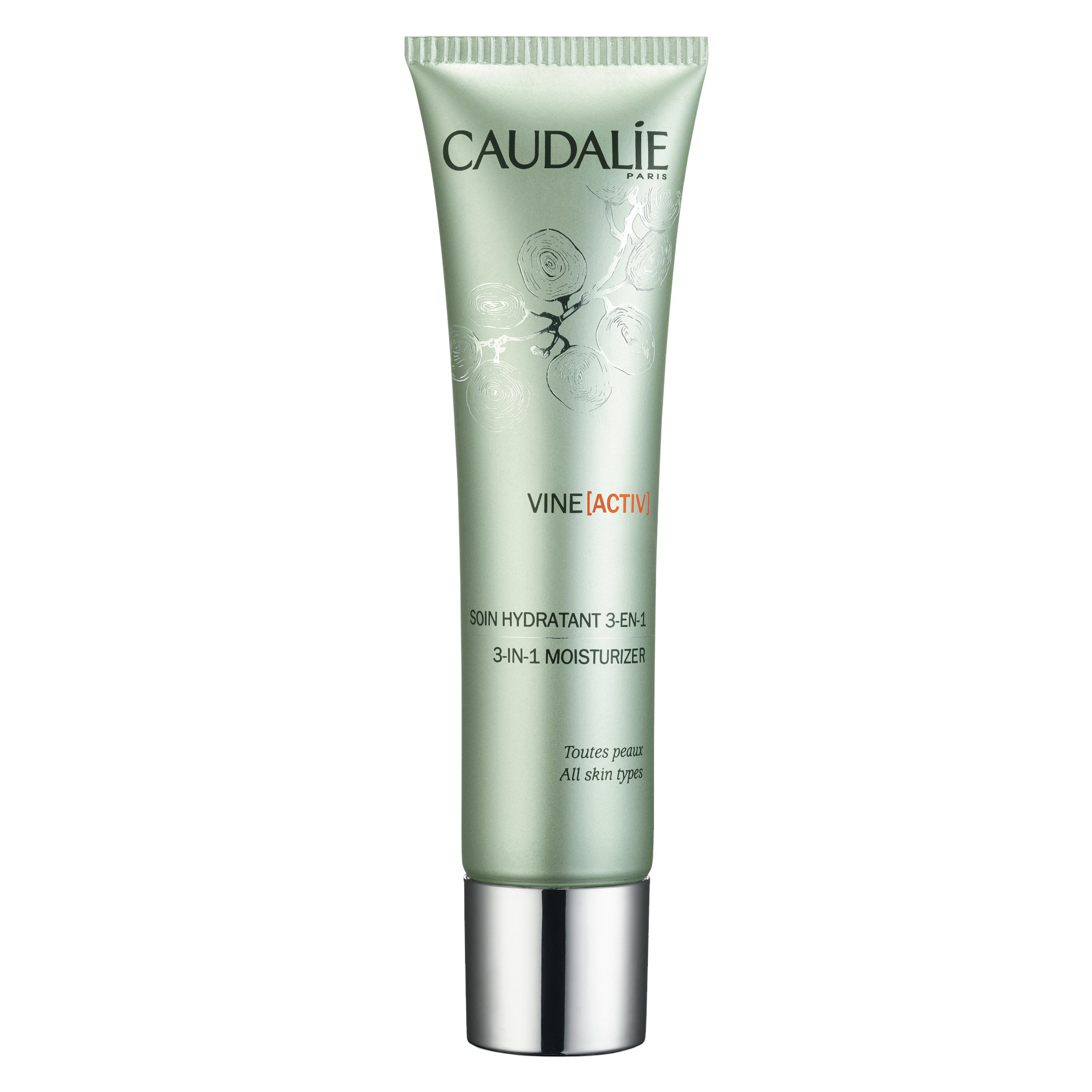 Caudalie Vine Activ 3 in 1 Moisturizer Ενυδατική Κρέμα Προσώπου με Τριπλή Δράση 40ml